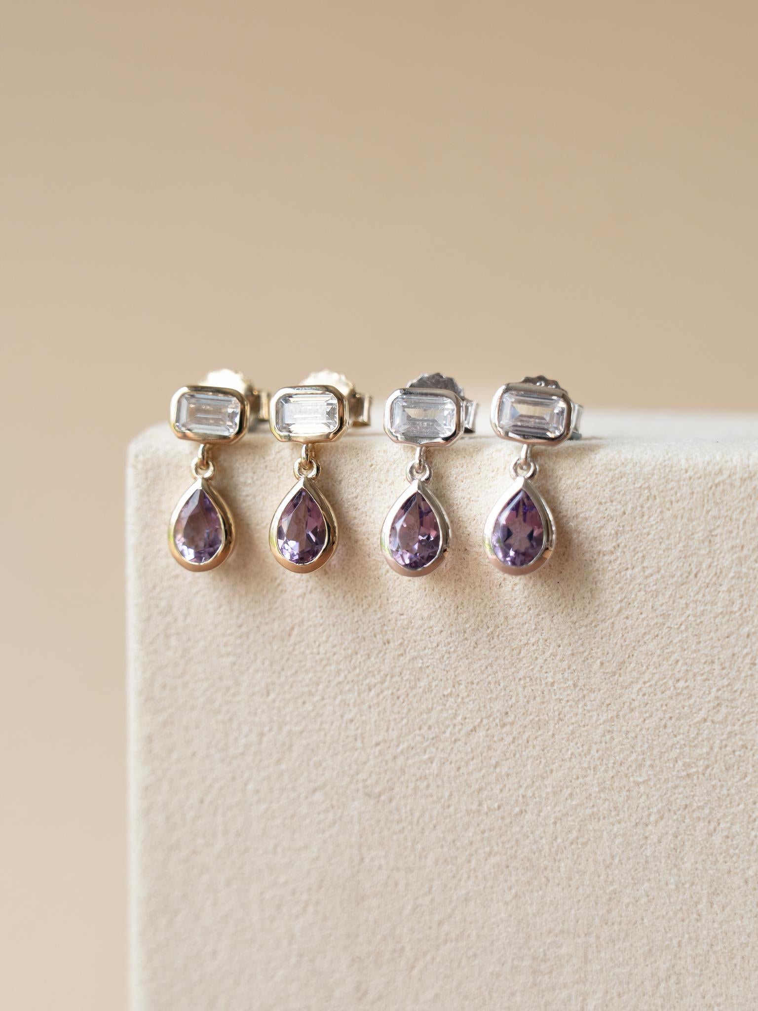 EMBRACE JEWELLERY | Lavender Light Earrings