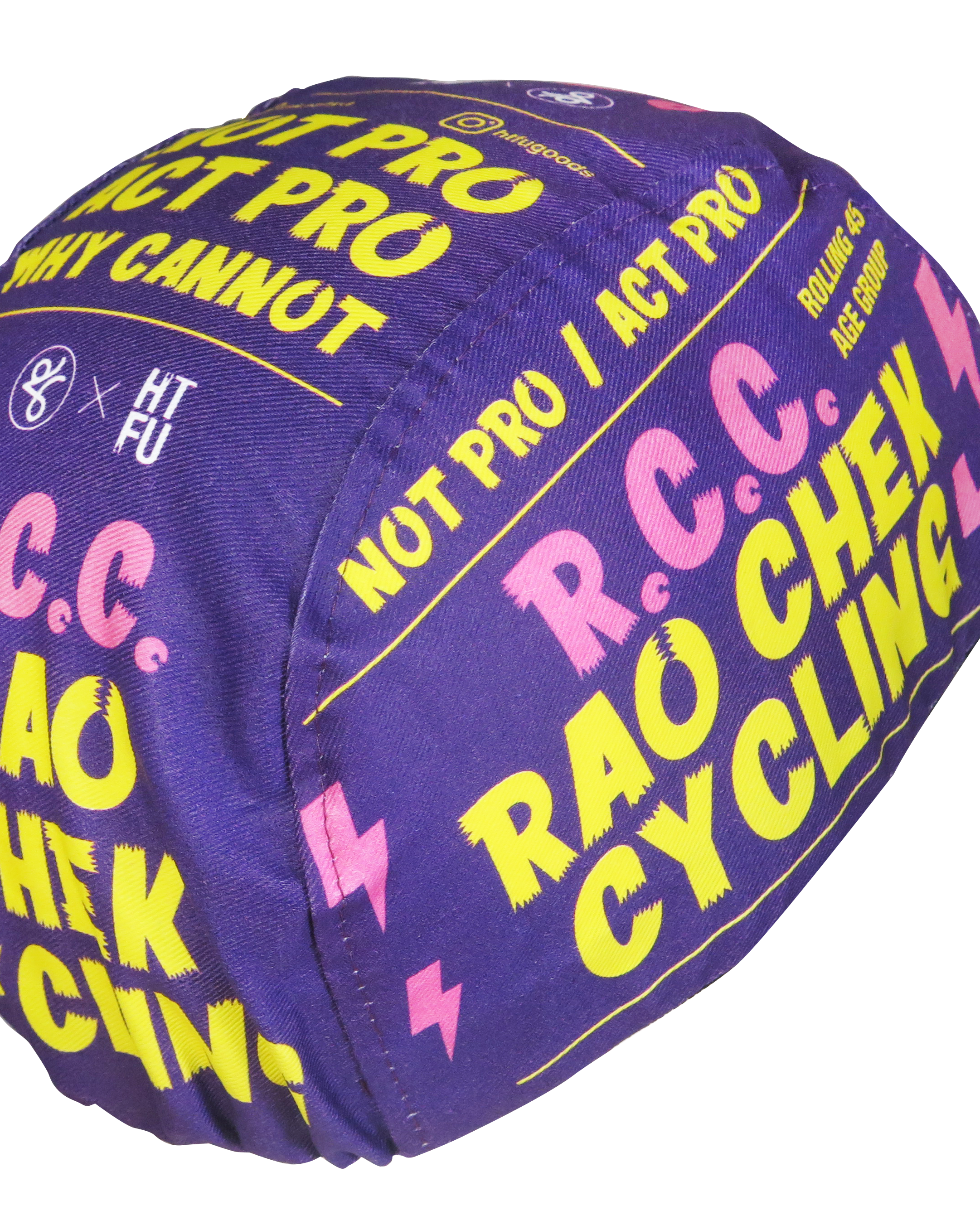 A DESIGN BY TAKACHYA | TKC X HTFU - RAO CHEK CYCLING | YELLOW, PURPLE, RED