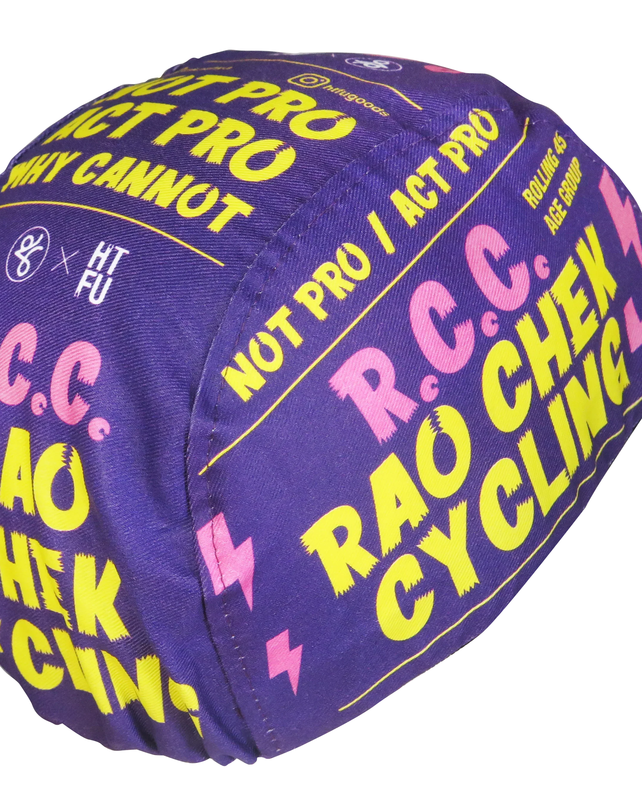 A DESIGN BY TAKACHYA | TKC X HTFU - RAO CHEK CYCLING | YELLOW, PURPLE, RED