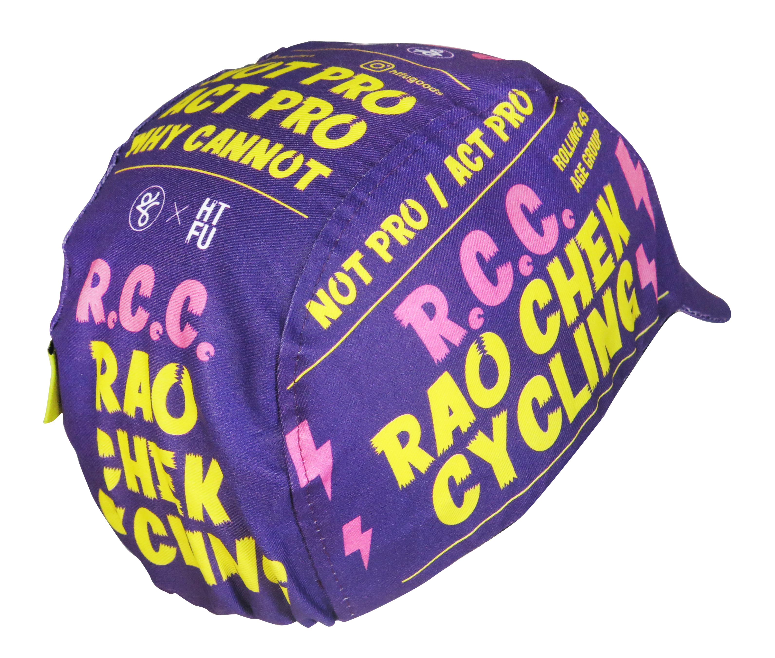 A DESIGN BY TAKACHYA | TKC X HTFU - RAO CHEK CYCLING | YELLOW, PURPLE, RED