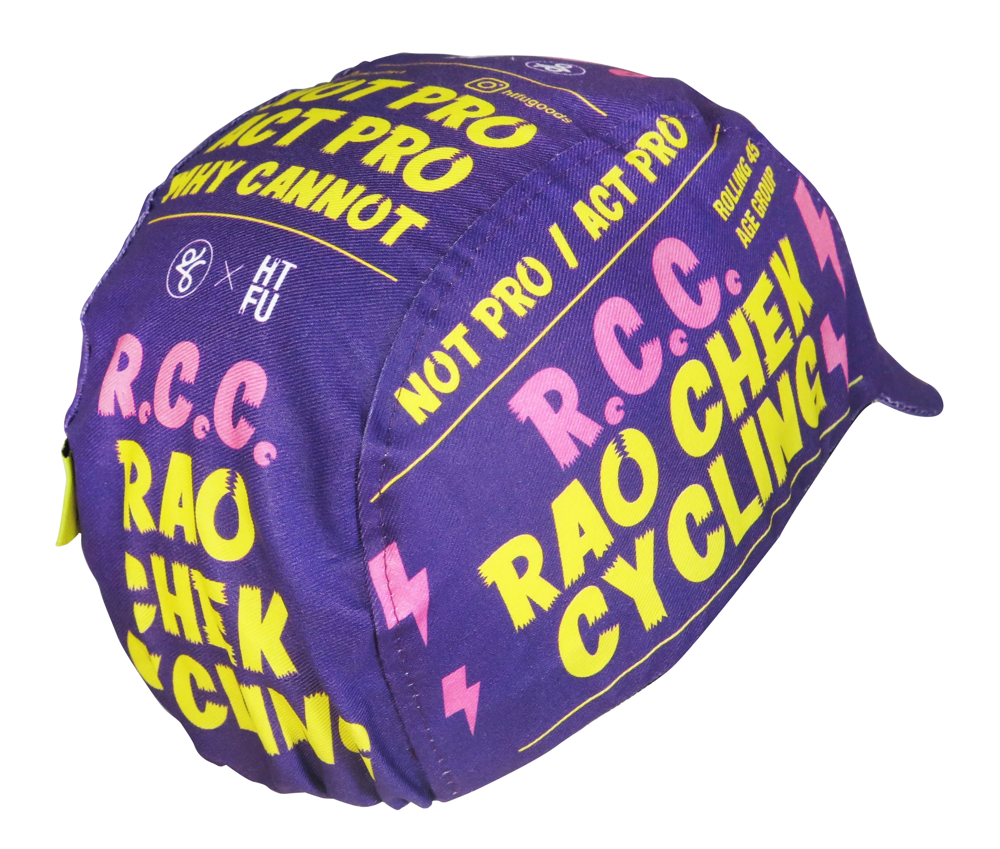 A DESIGN BY TAKACHYA | TKC X HTFU - RAO CHEK CYCLING | YELLOW, PURPLE, RED
