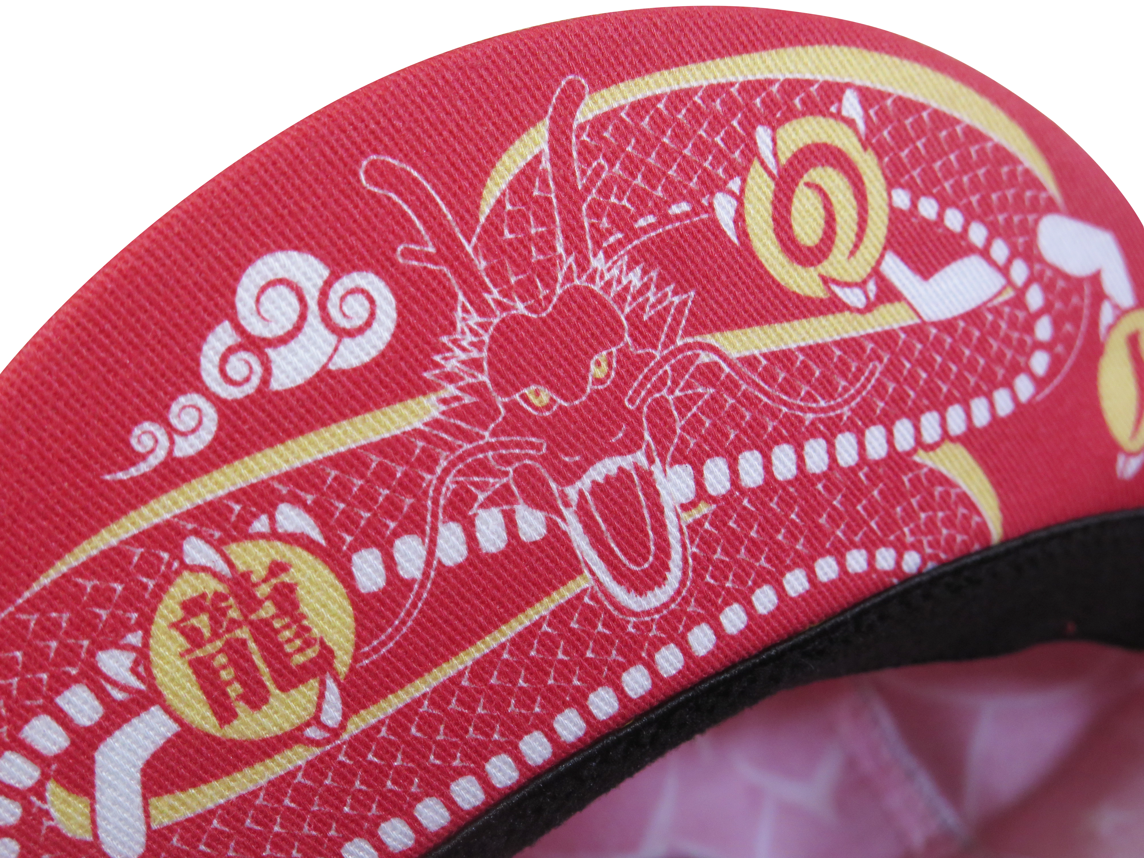 A DESIGN BY TAKACHYA | Cycling Cap - DragonfruitZ Auspicious Red