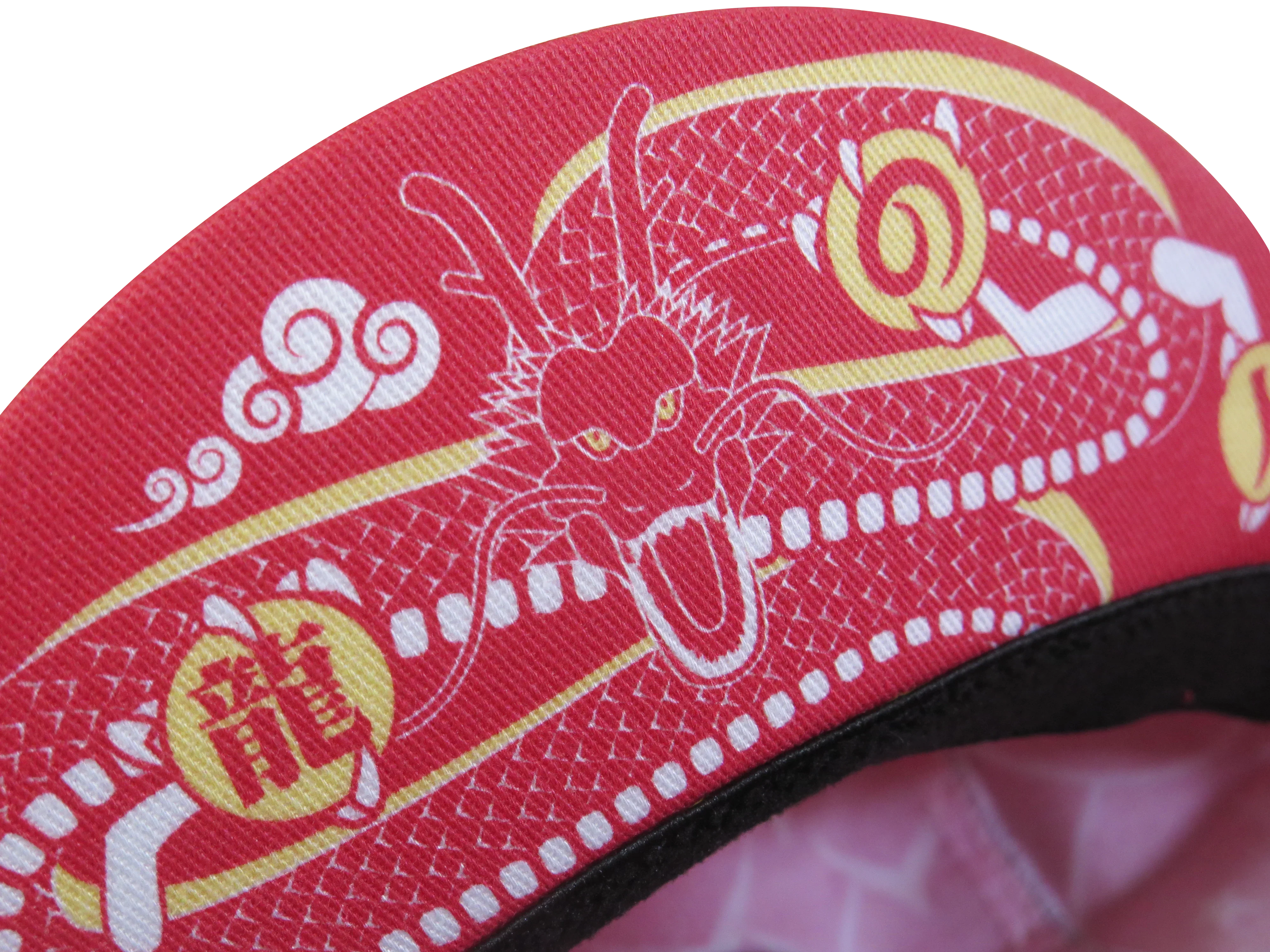 A DESIGN BY TAKACHYA | Cycling Cap - DragonfruitZ Auspicious Red