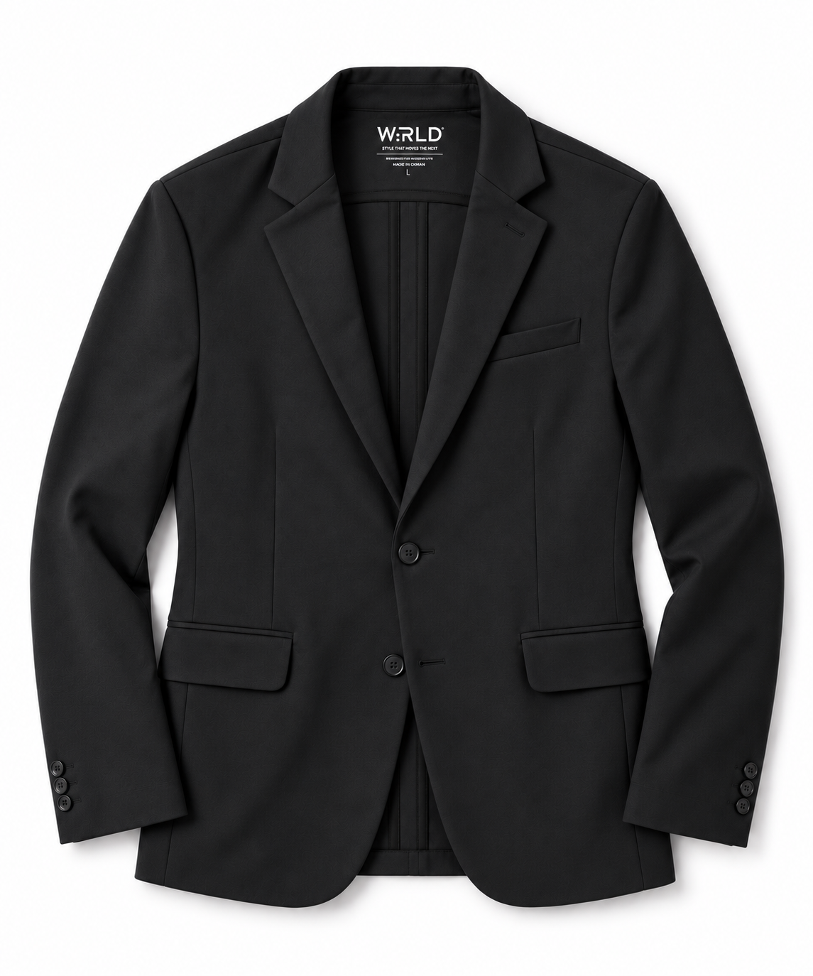 WRLD | Magnetism Jacket | BLACK