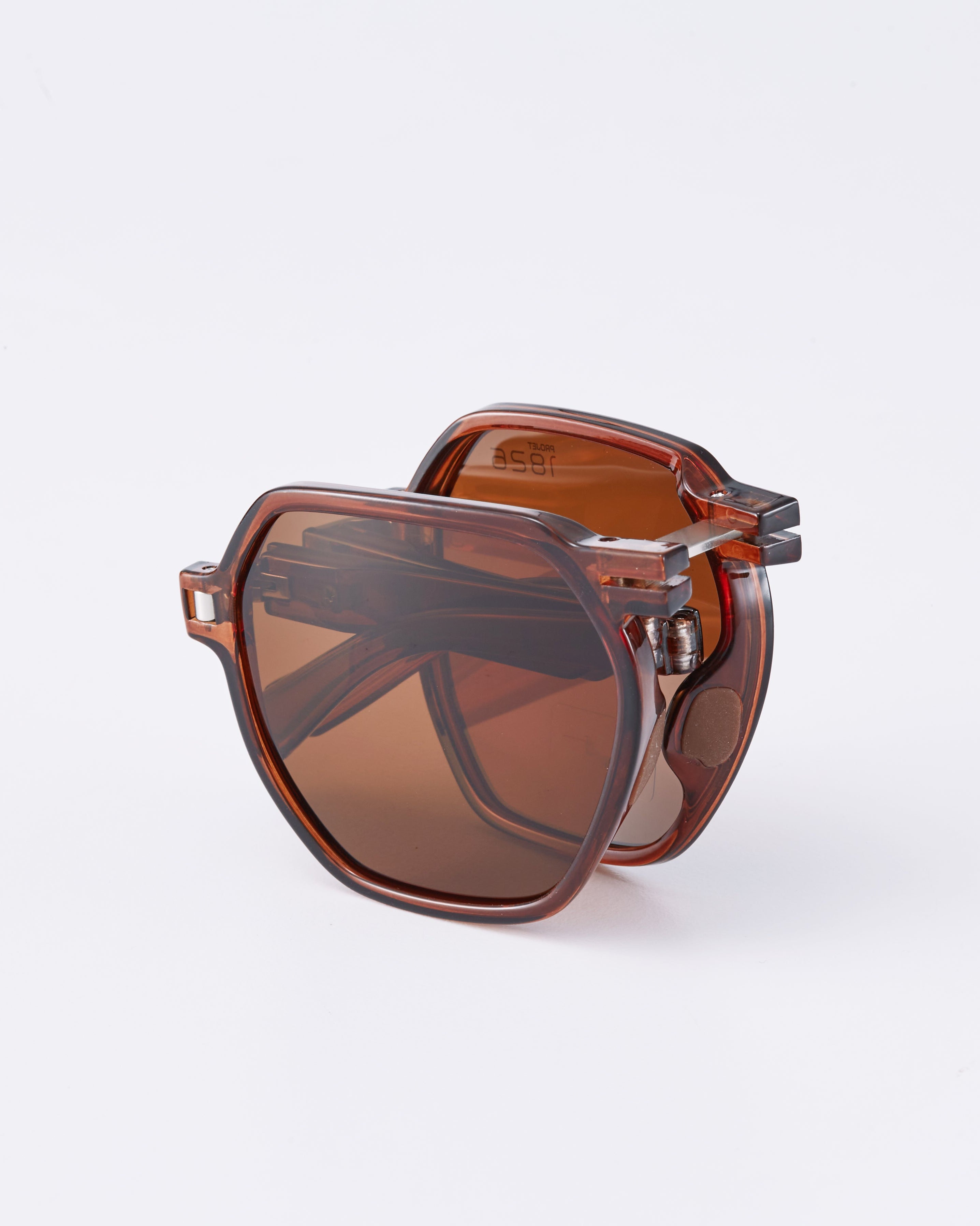 PROJECTWEAR | DAEMYN Polarized Foldable Sunglasses Tea/Black