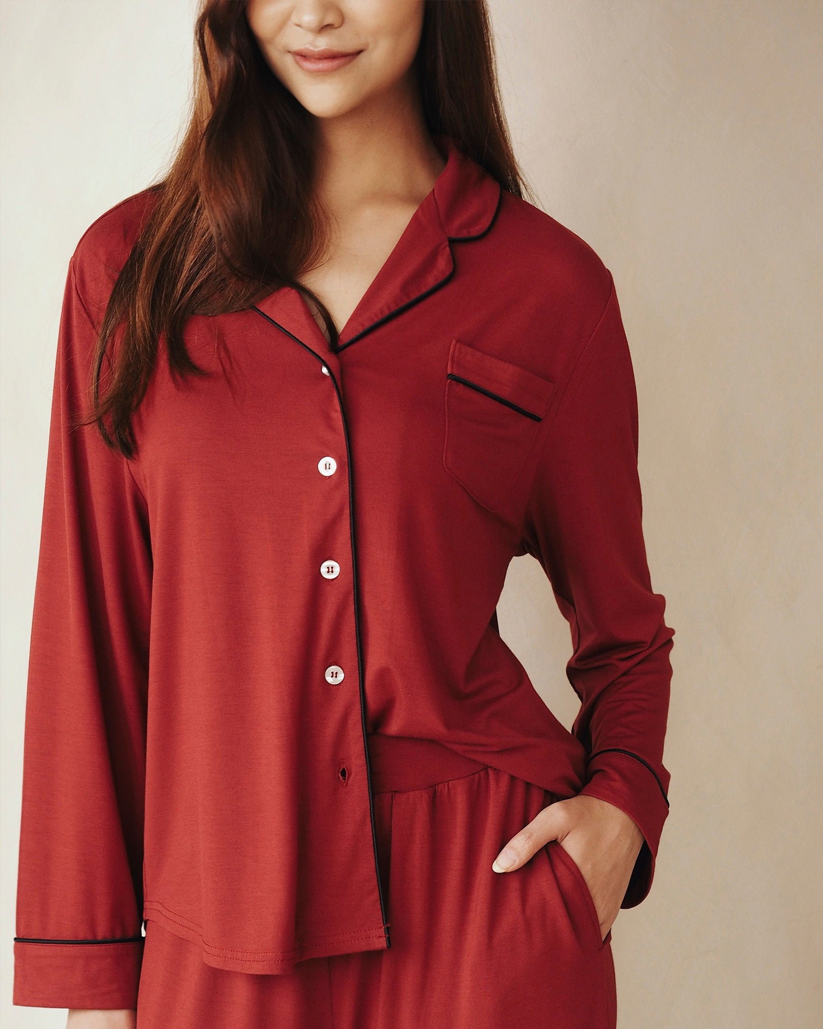 SELENIGHT CO | Signature Long Pyjamas Pants Set