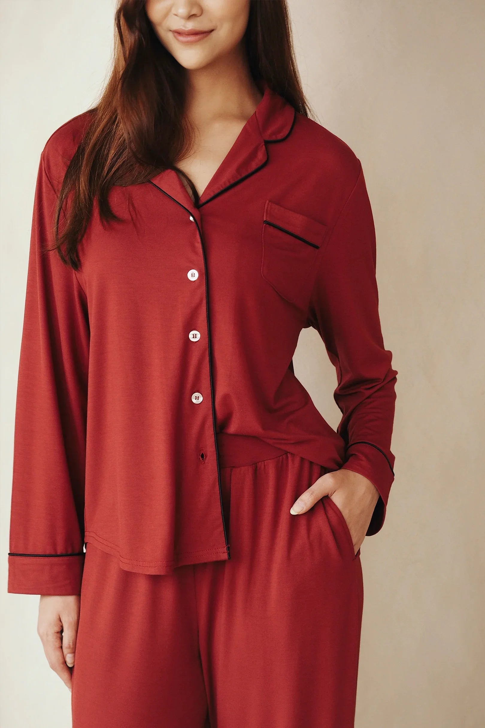 SELENIGHT CO | Signature Long Pyjamas Pants Set