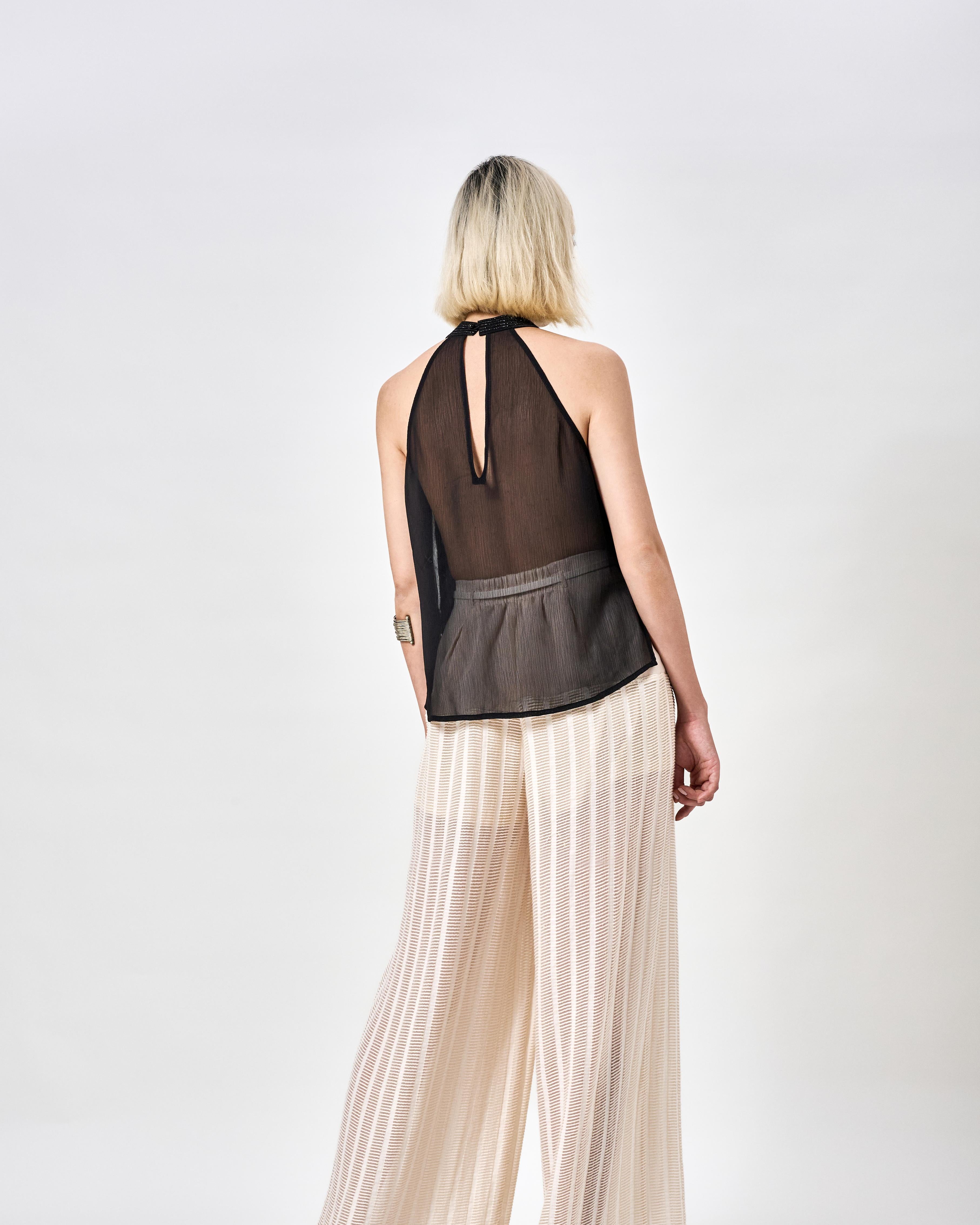 KHAAR | Handloom Halter Top