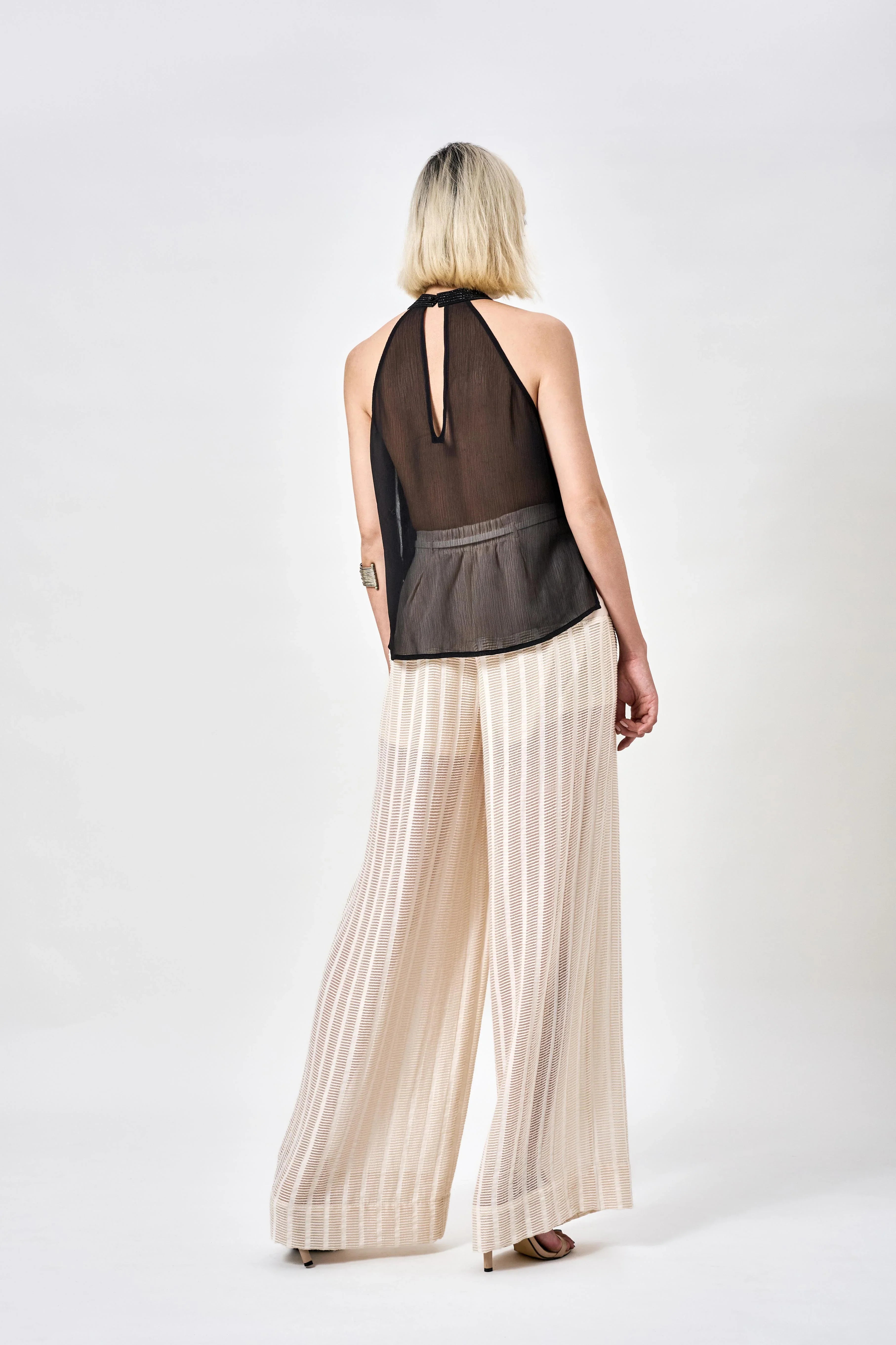 KHAAR | Handloom Halter Top