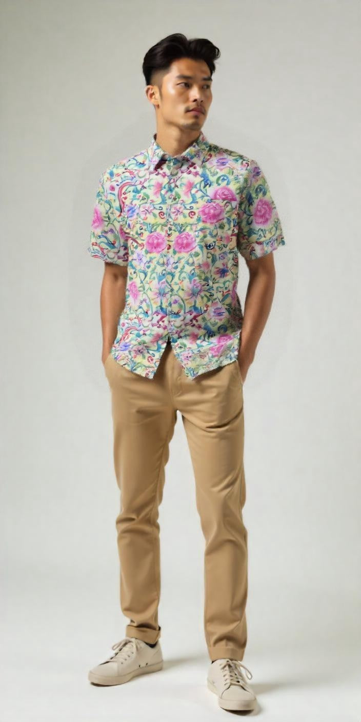 ANS.EIN | PHOENIX Man Shirt With Point Collar