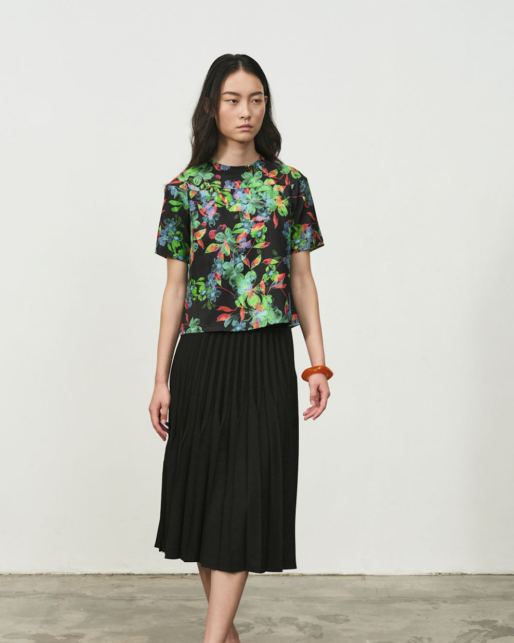 GIN LEE STUDIO | Silk Bloom Top