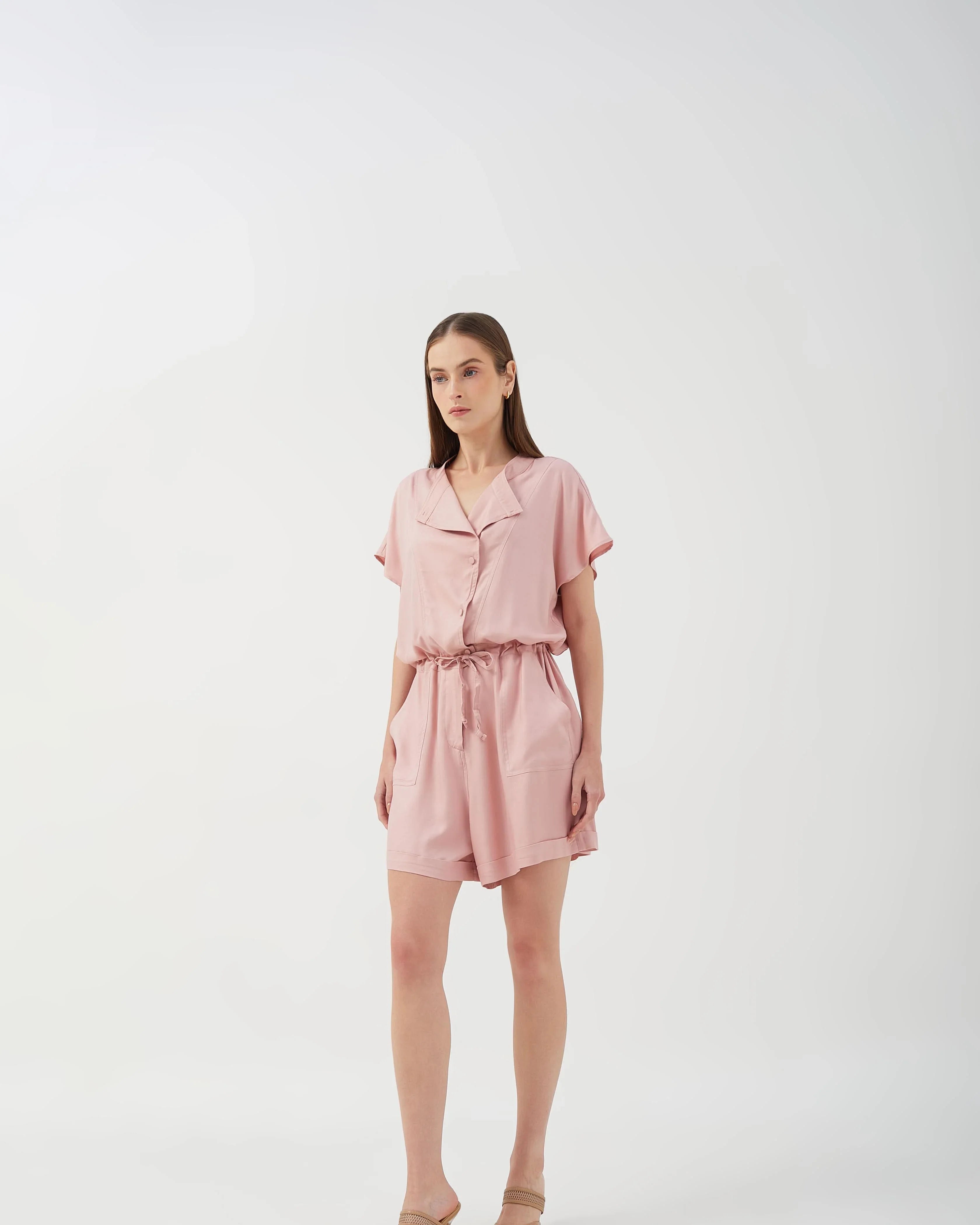 CAELI ECO LUXE | Cinched Romper