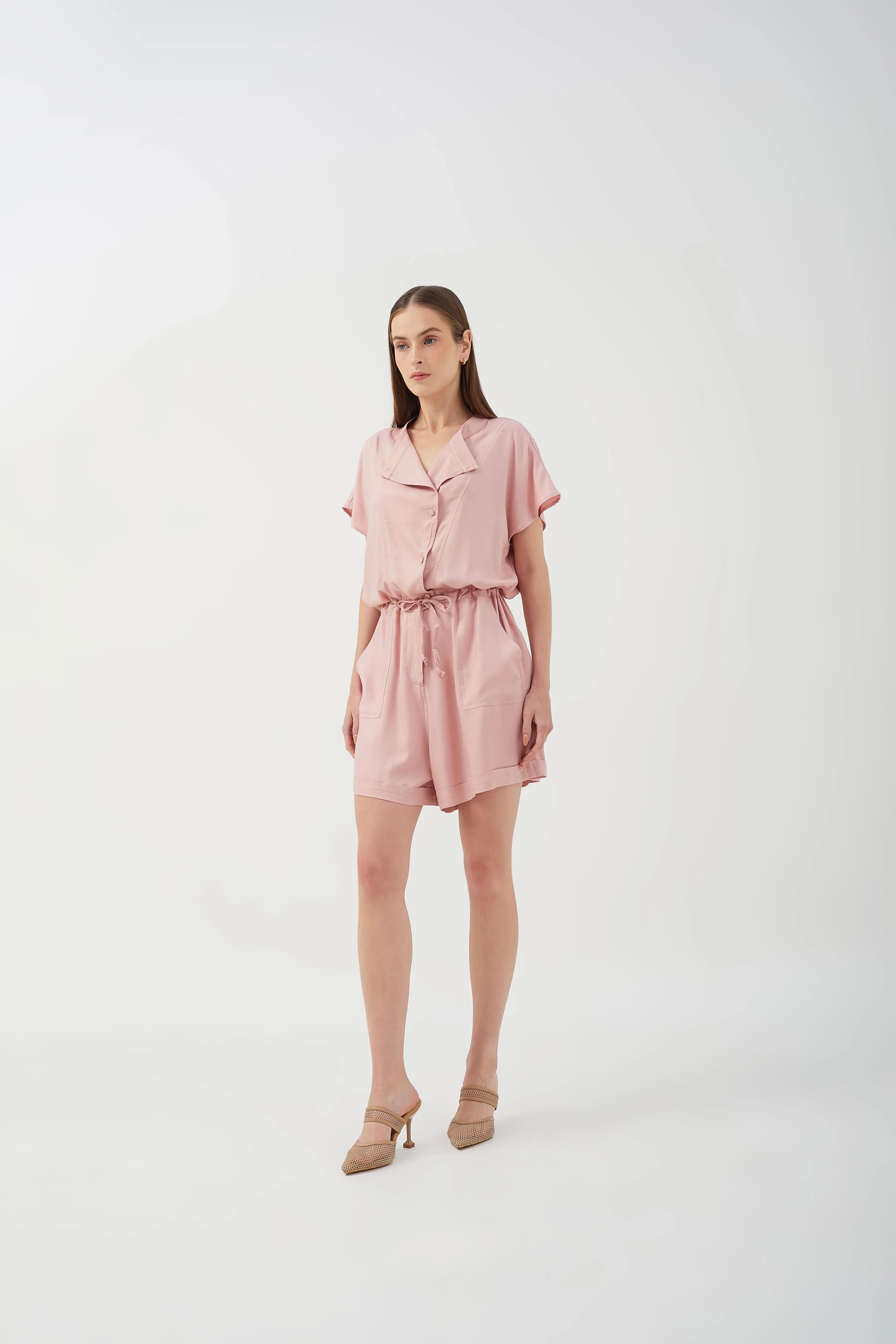 CAELI ECO LUXE | Cinched Romper