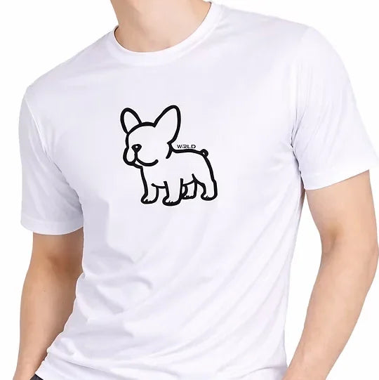 W:RLD | Limited Edition Frenchie Tee White