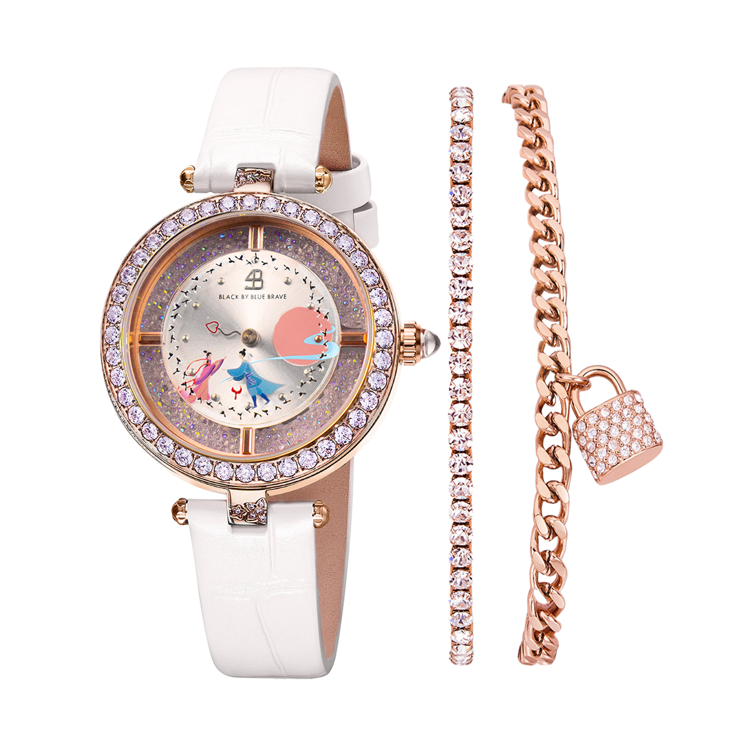 BLACK BY BLUE BRAVE | Cowherd and Weaver Girl 34mm