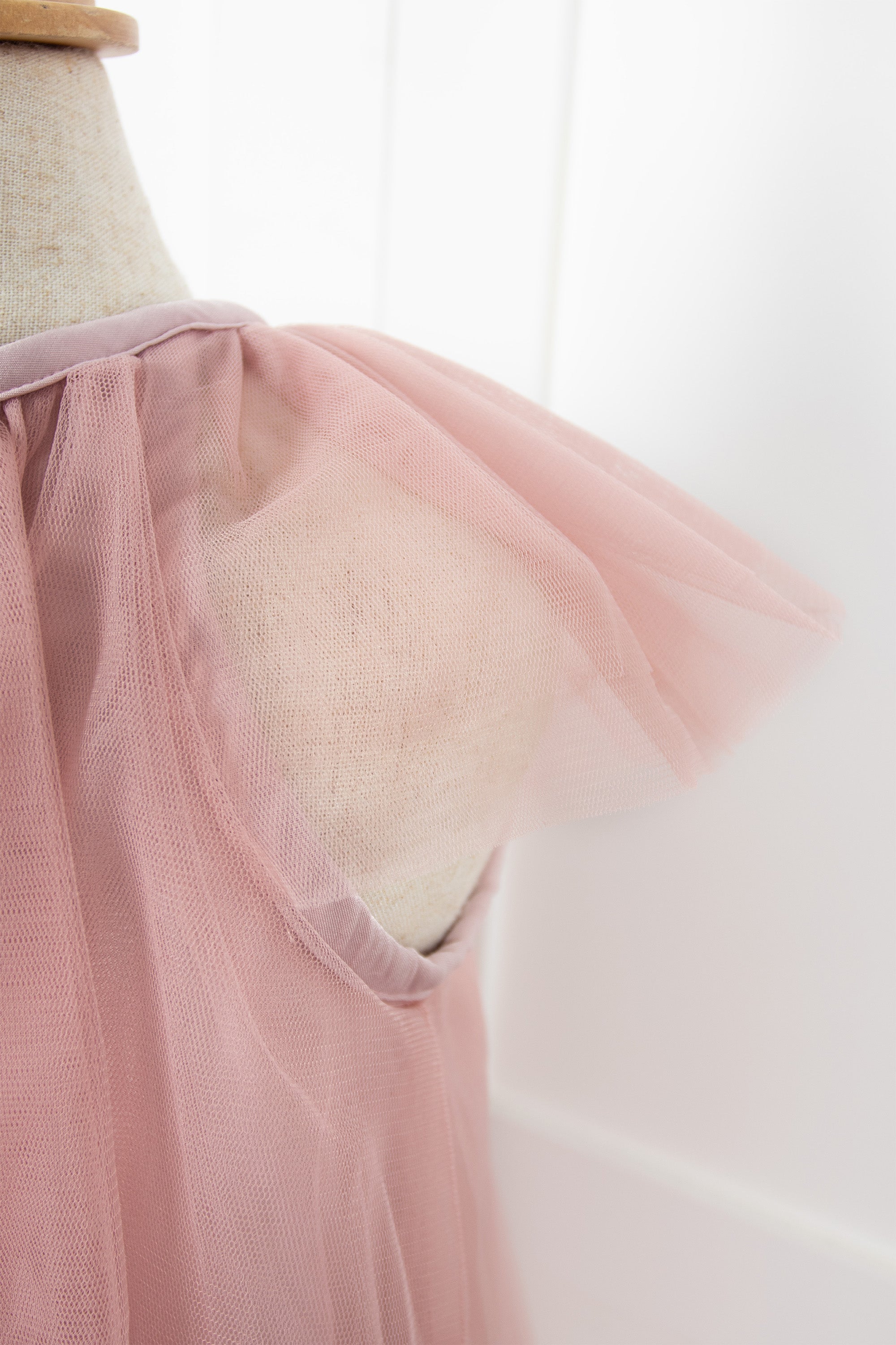MAISON Q | Fairy Tulle Dress (Dusty Pink)