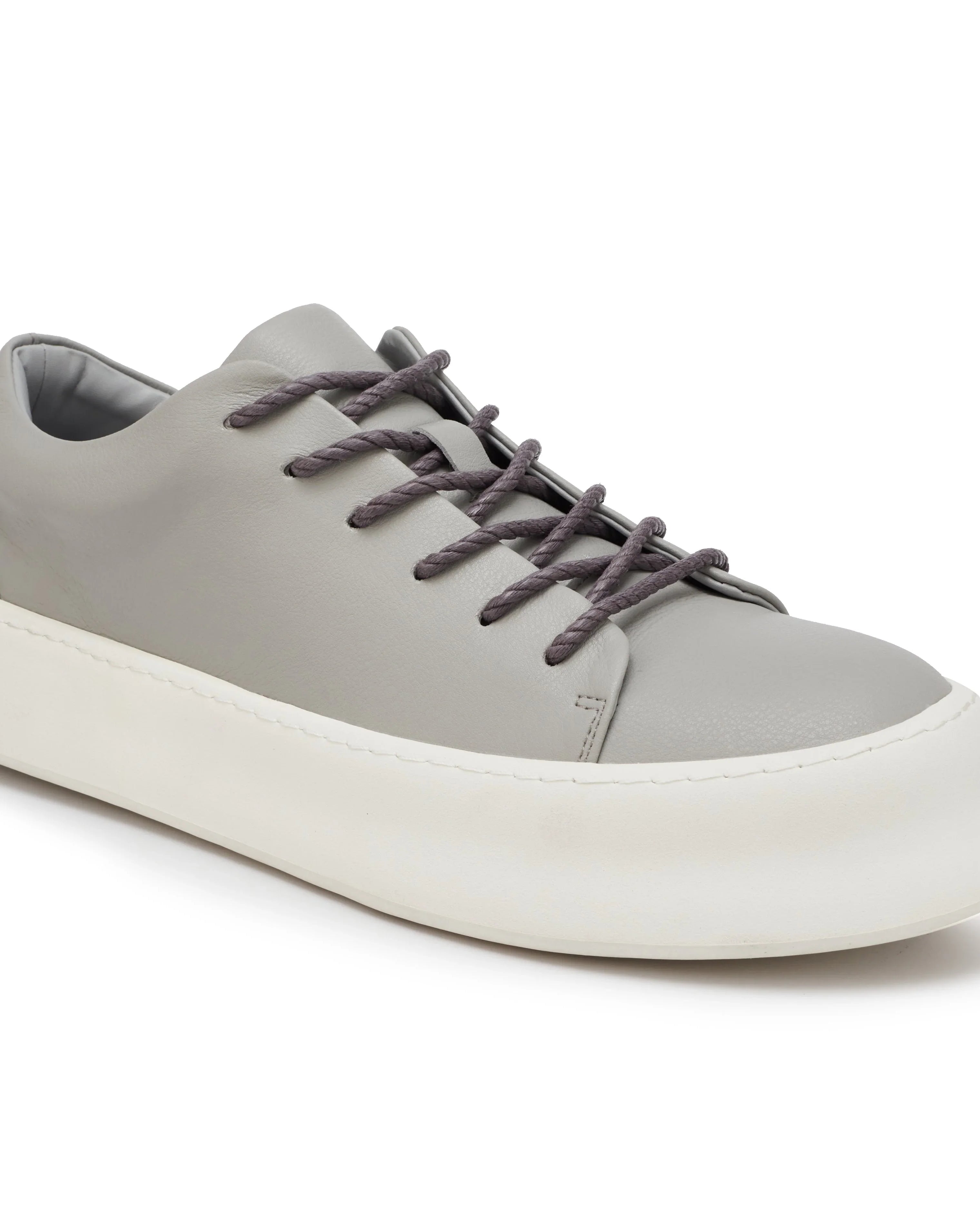 PROJECTWEAR | Fallon Low Cut Faux Leather Sneaker Grey