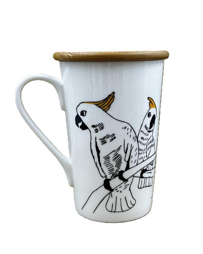 THE ANIMAL PROJECT | Tall Mug With Bamboo Lid