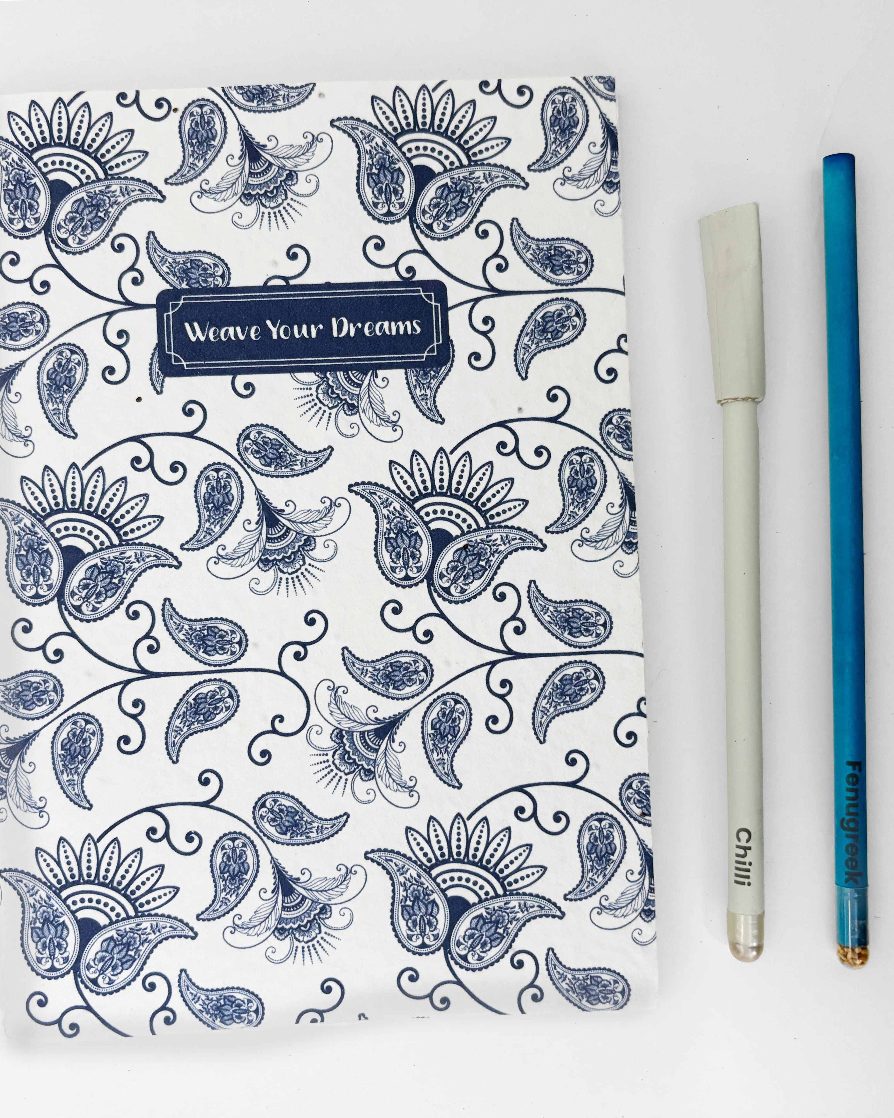 PURPLE AND PURE | Plantable Notebook Gift Set - The Batik Edit