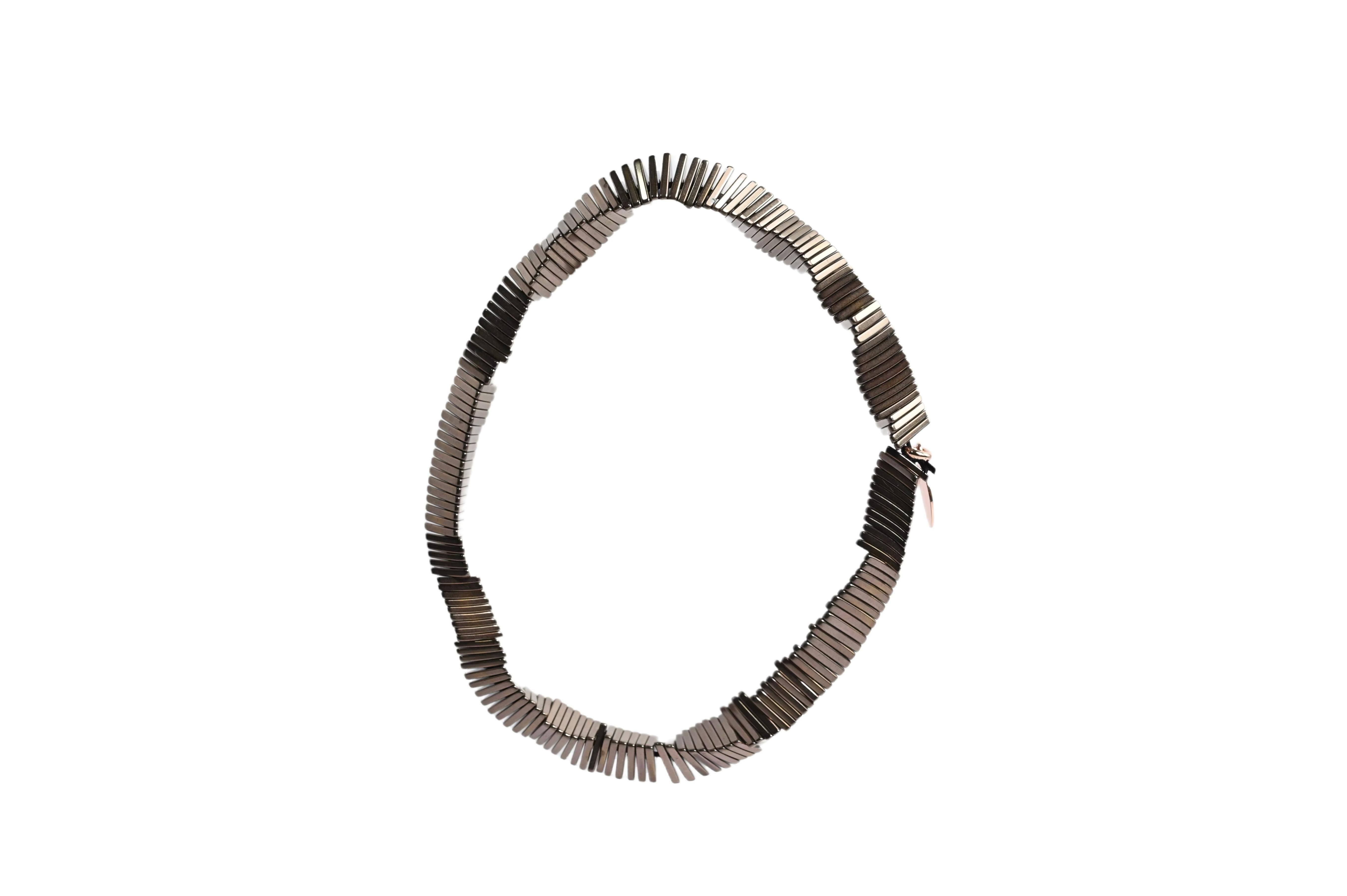 MARILYN TAN JEWELLERY | Kinetic Hematite Gemstone Elastic Bracelet
