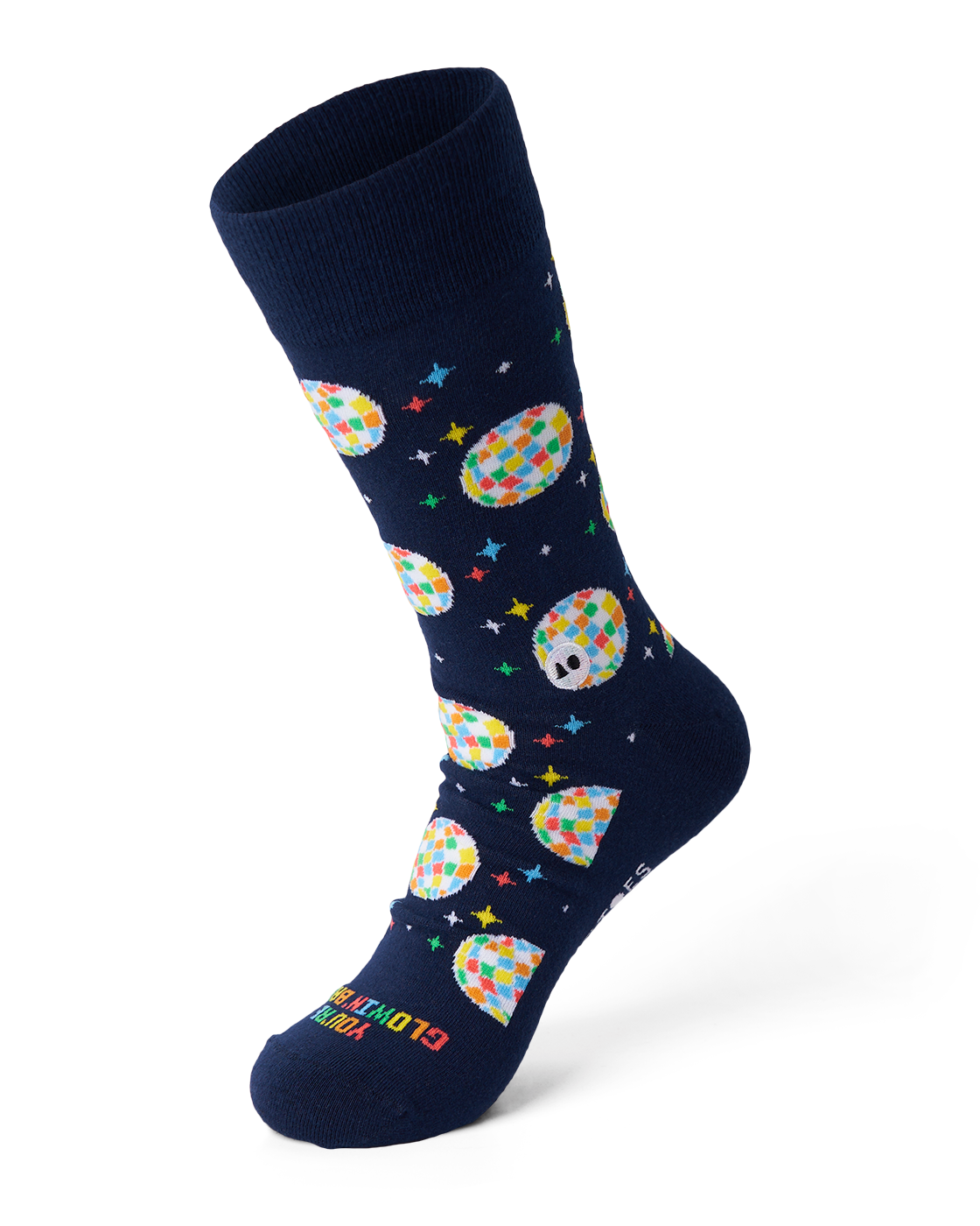 TALKING TOES | Rainbow Disco Sock