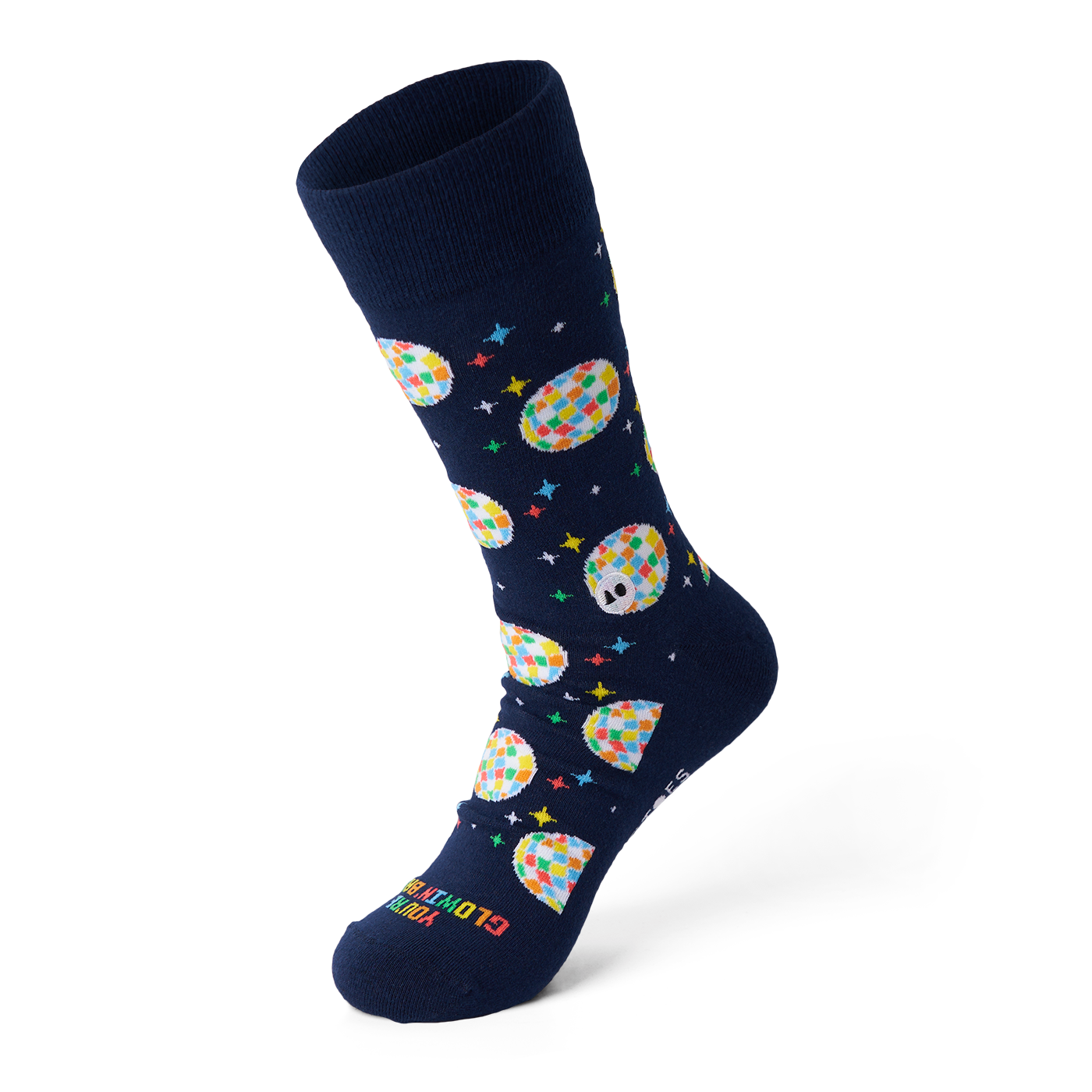 TALKING TOES | Rainbow Disco Sock