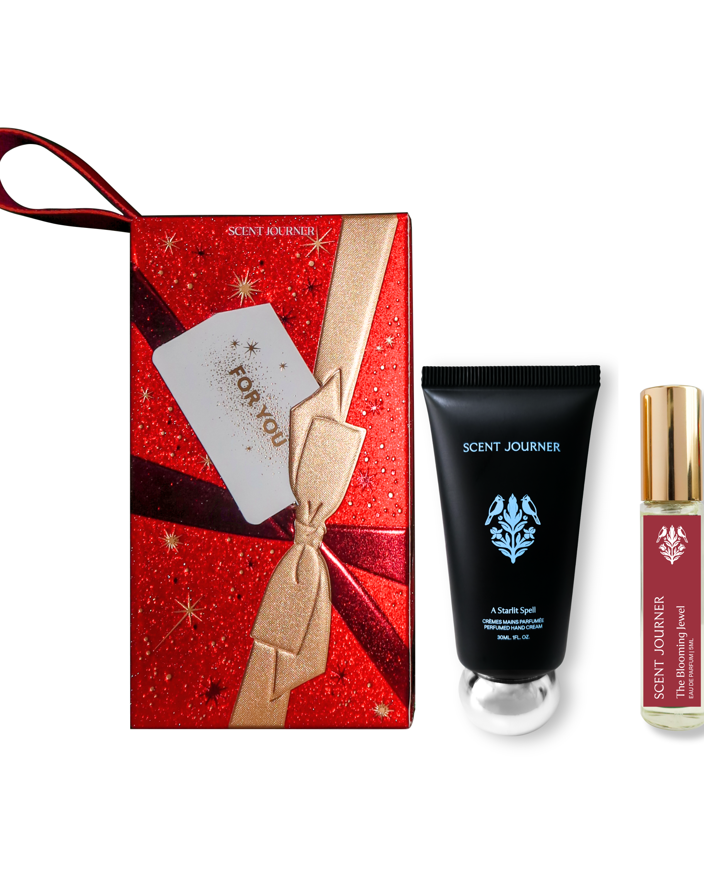 SCENT JOURNER | Festive Favourites Set - A Starlit Spell Hand Cream & The Blooming Jewel EDP 5ML
