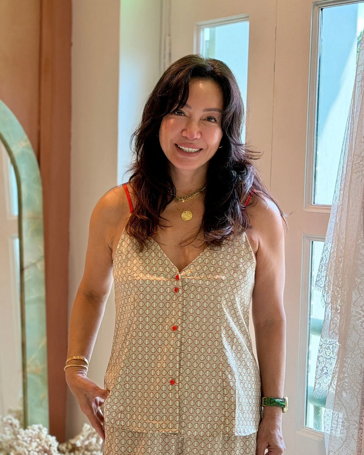 BELLS & BIRDS | Citrus Glow Cami Set