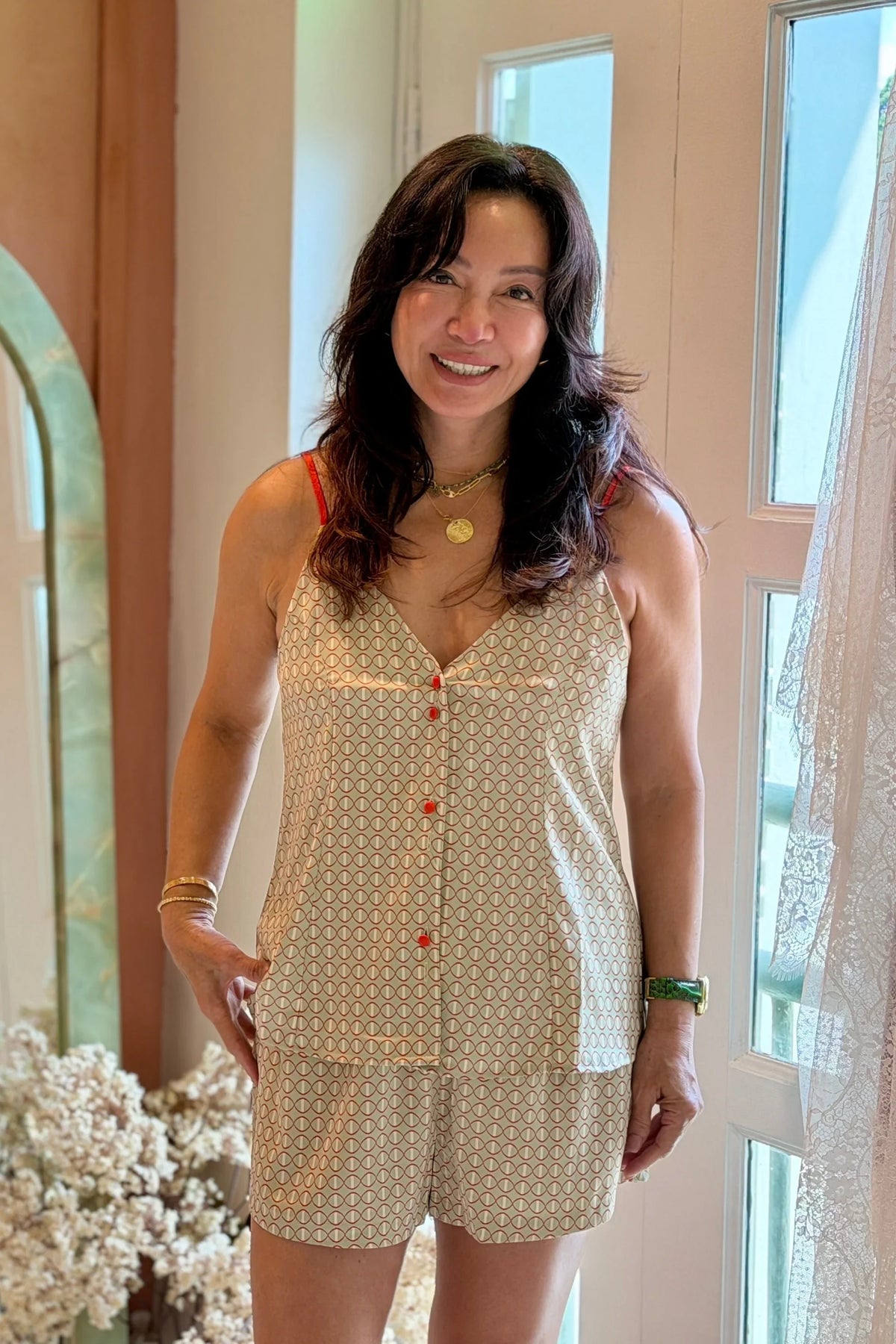 BELLS & BIRDS | Citrus Glow Cami Set