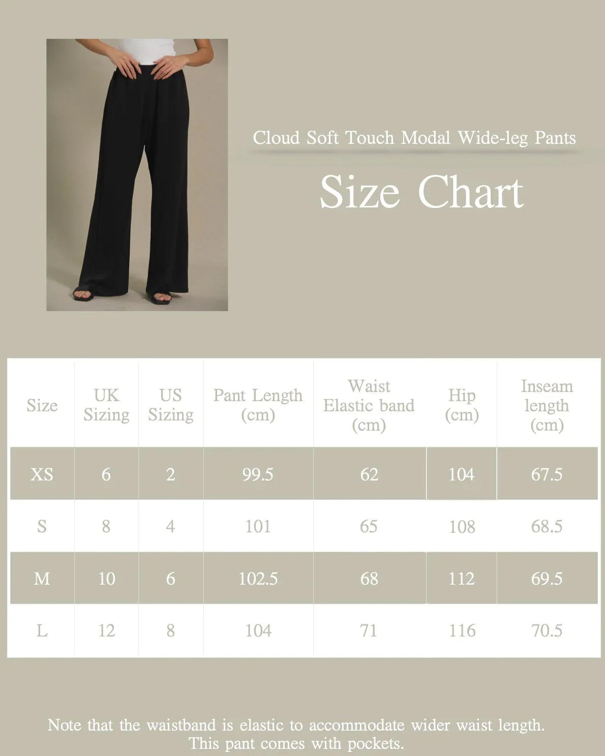 EMVY | Cloud Soft Touch Modal Wide-leg Pant - Black