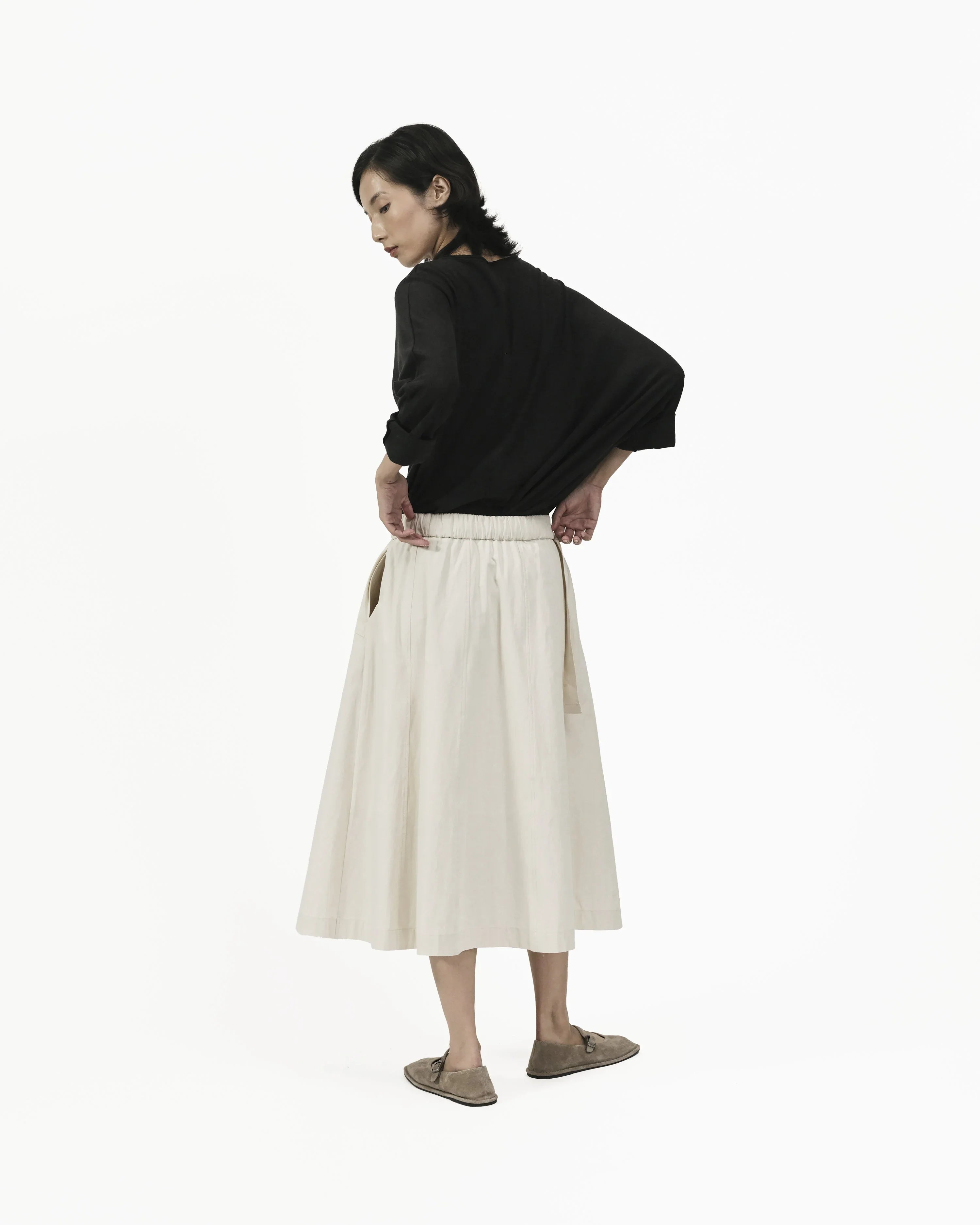GRAYE | Two Way Midi Skirt - Ivory