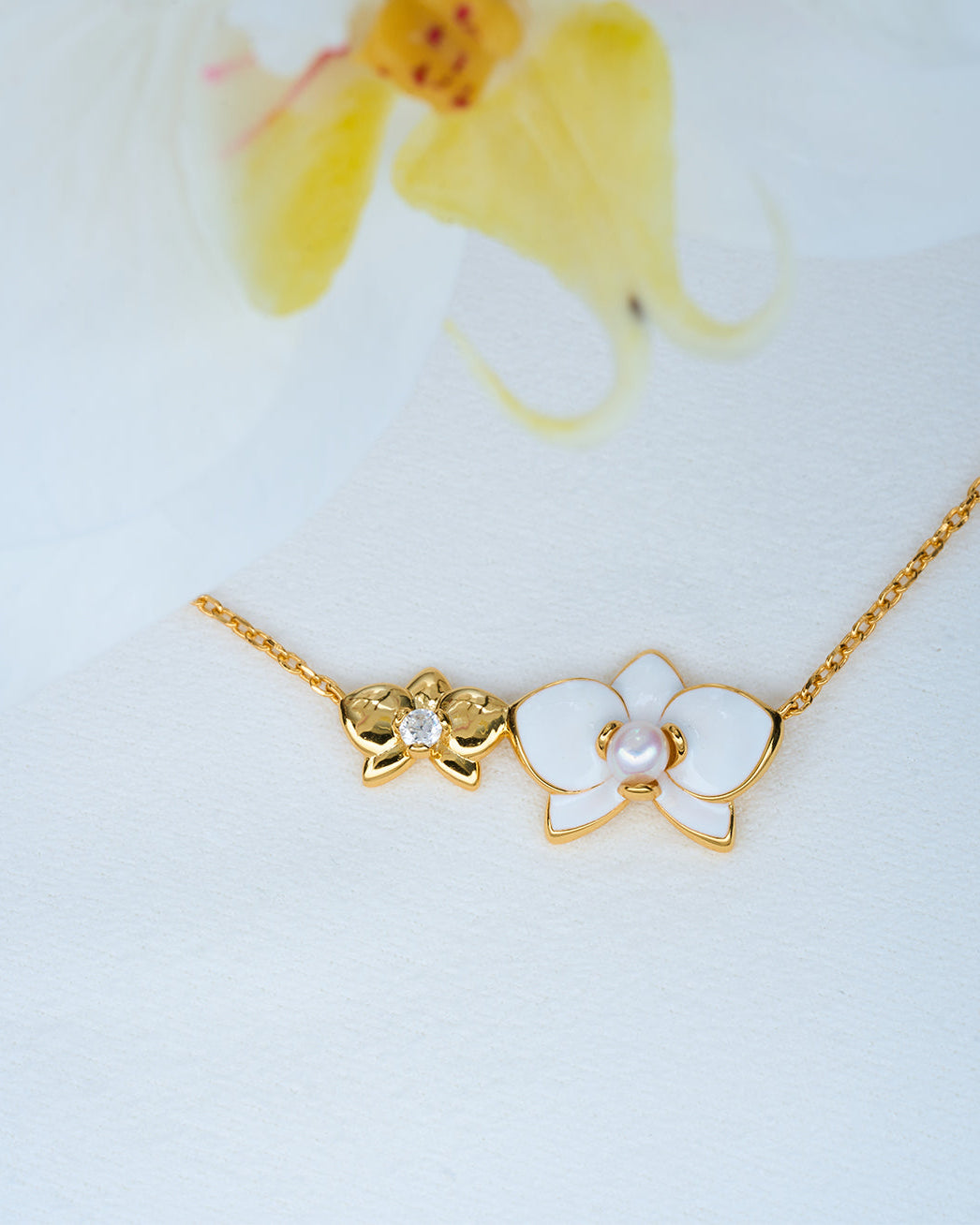 PEARLY LUSTRE | Top Grade Freshwater Pearl Necklace WN00688 | ORCHID