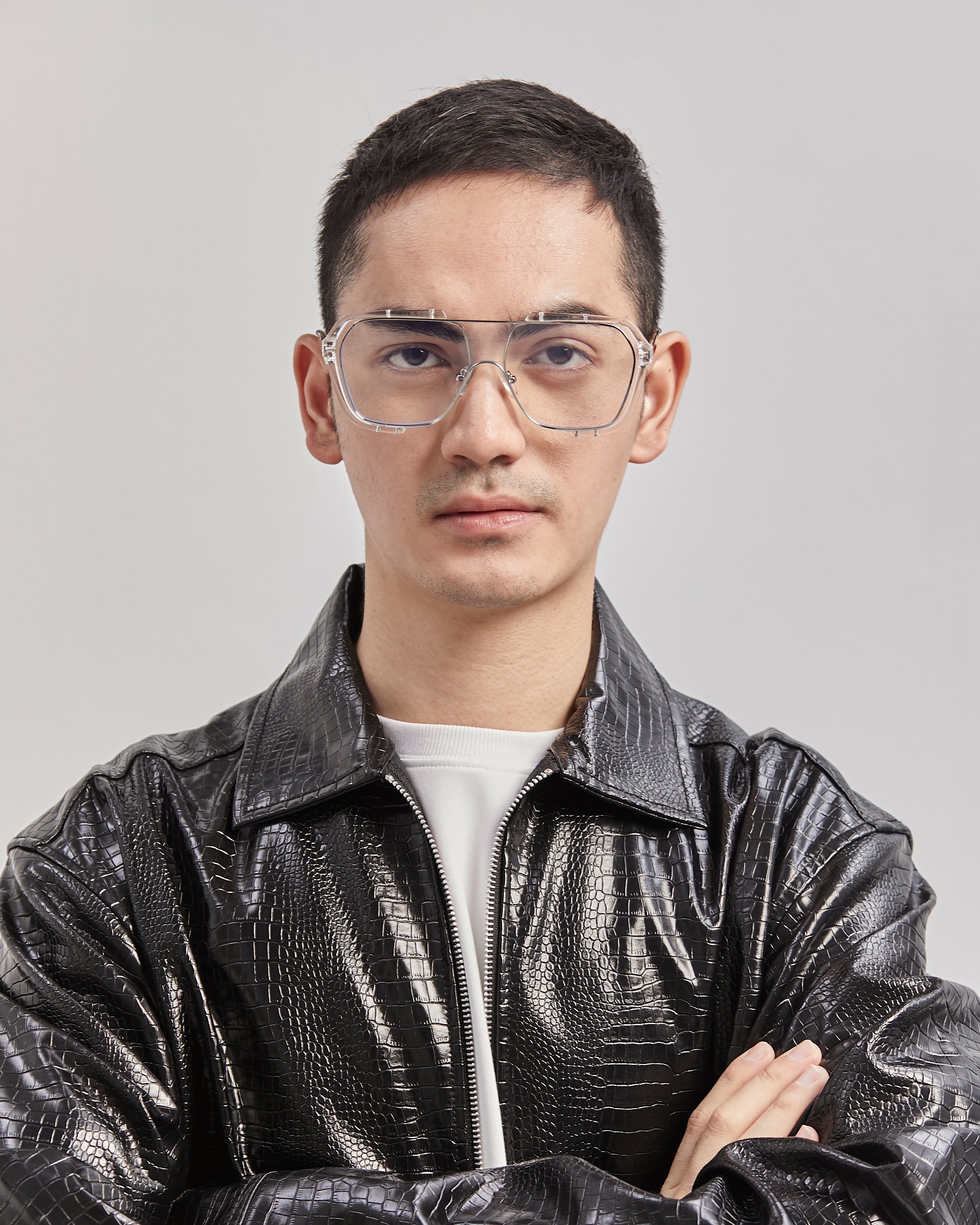 PROJECTWEAR | Cardwell Sunglasses Silver/Clear