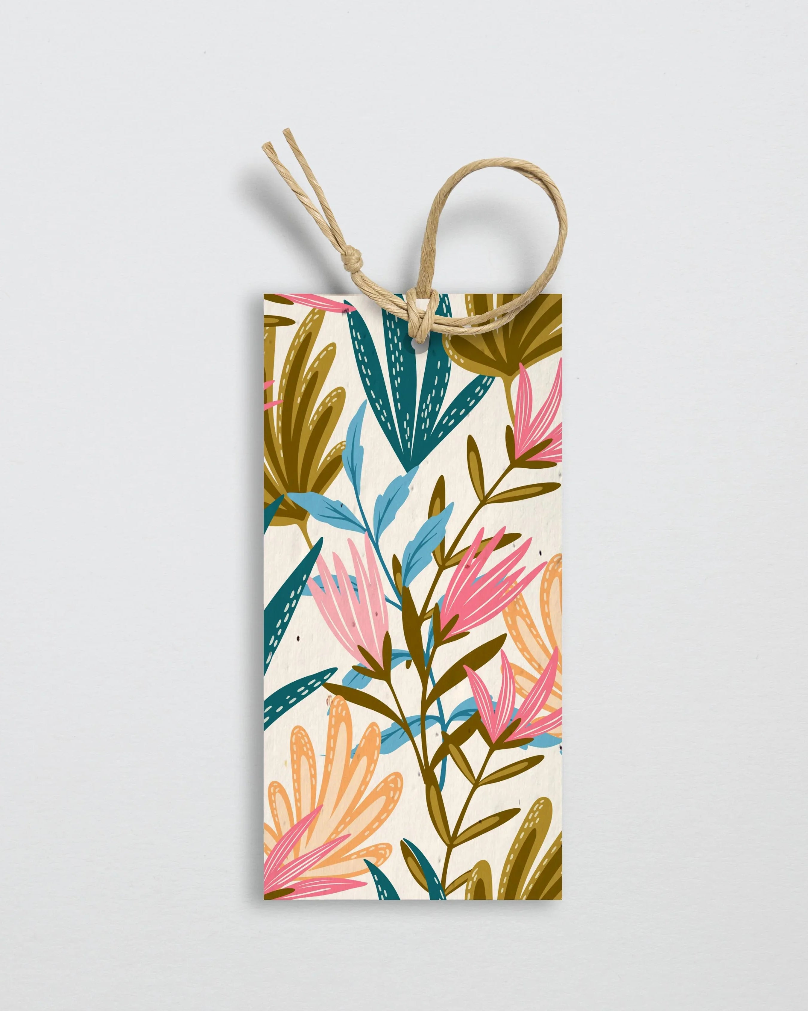 PURPLE & PURE | Plantable Seed Gift Tags – Set of 10 (Blooming Wishes)