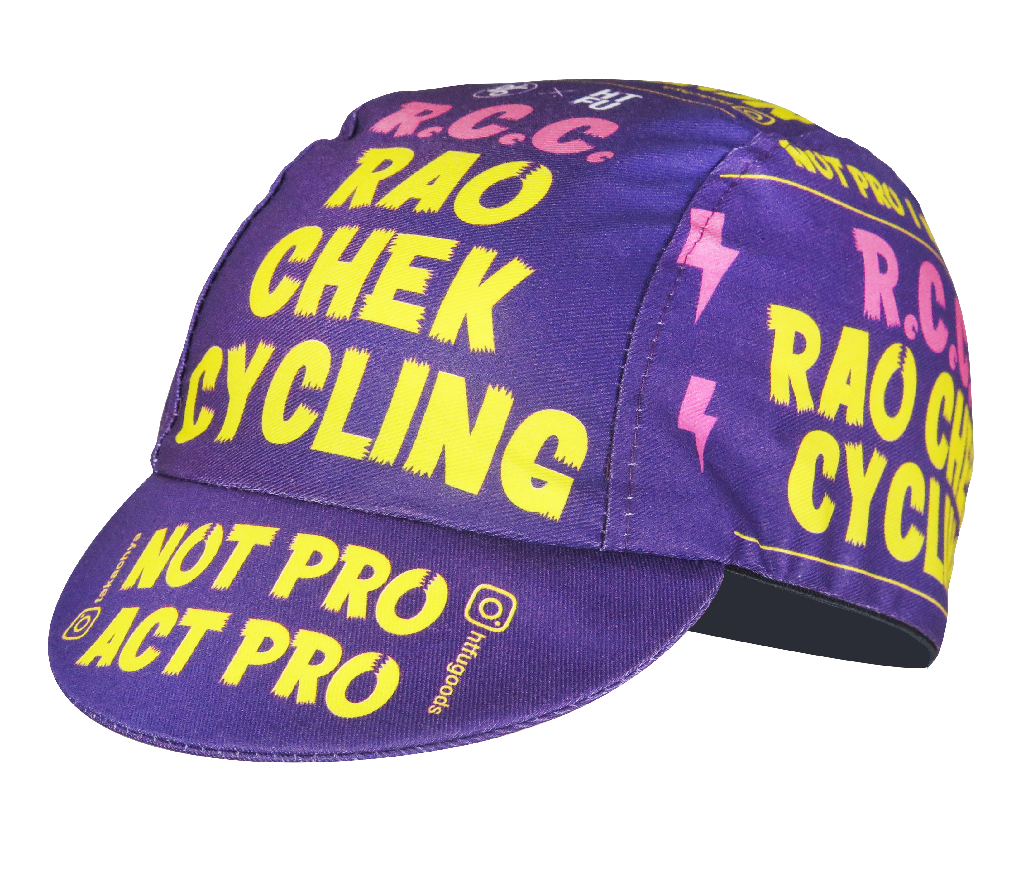 A DESIGN BY TAKACHYA | TKC X HTFU - RAO CHEK CYCLING | YELLOW, PURPLE, RED