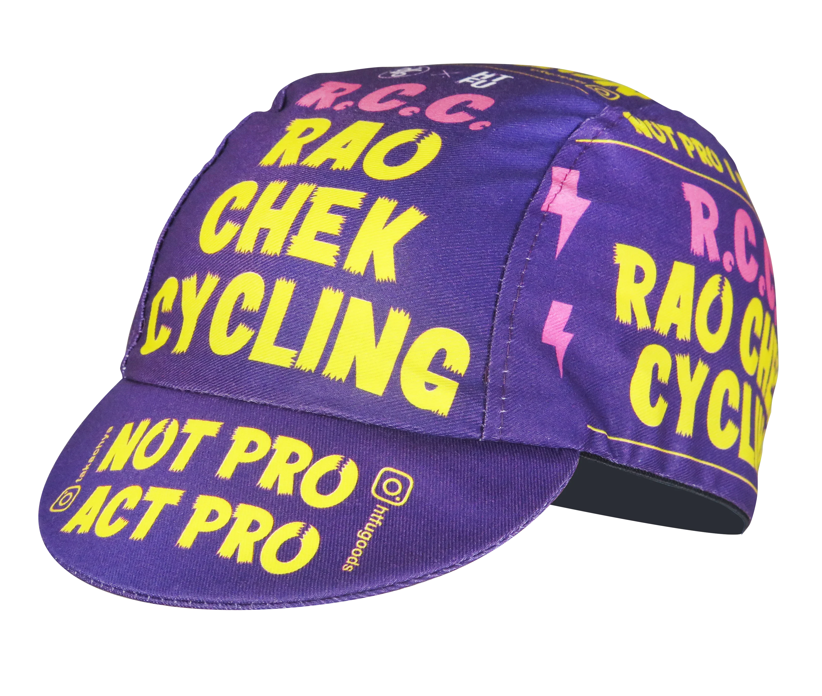 A DESIGN BY TAKACHYA | TKC X HTFU - RAO CHEK CYCLING | YELLOW, PURPLE, RED
