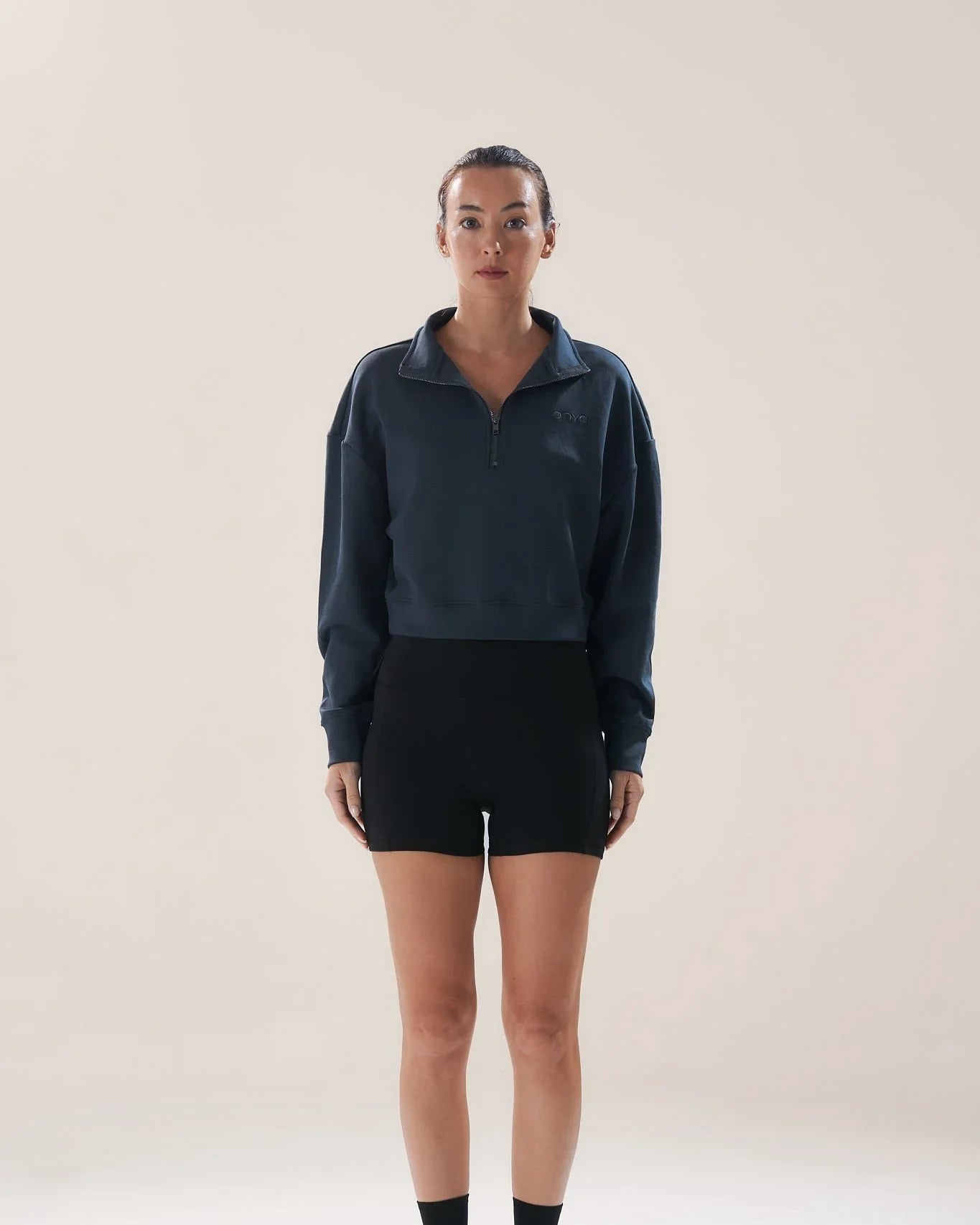 ANYA ACTIVE | Half Zip In Dive