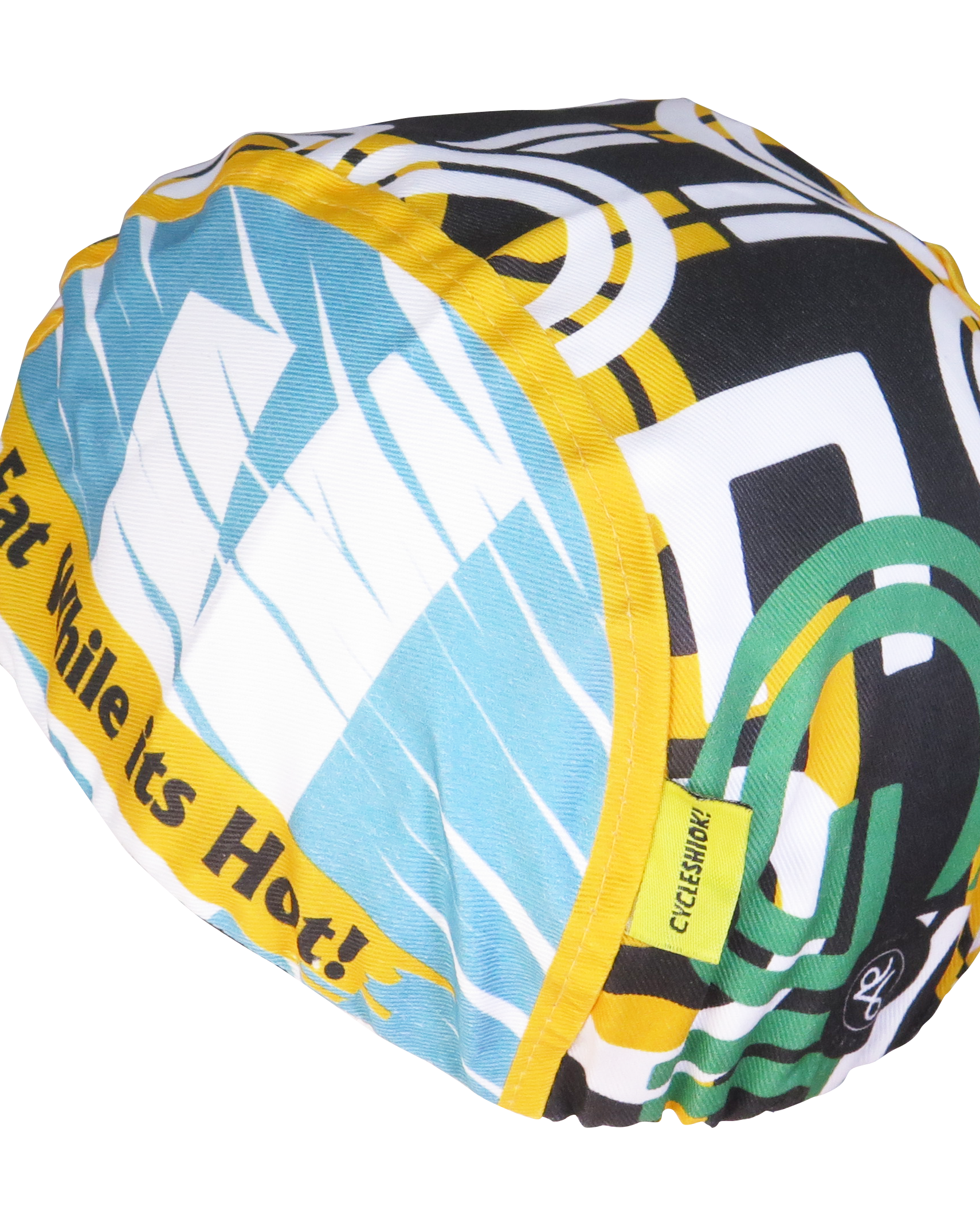 A DESIGN BY TAKACHYA | Cycling Cap - I Am Fast Food Rider (Color)
