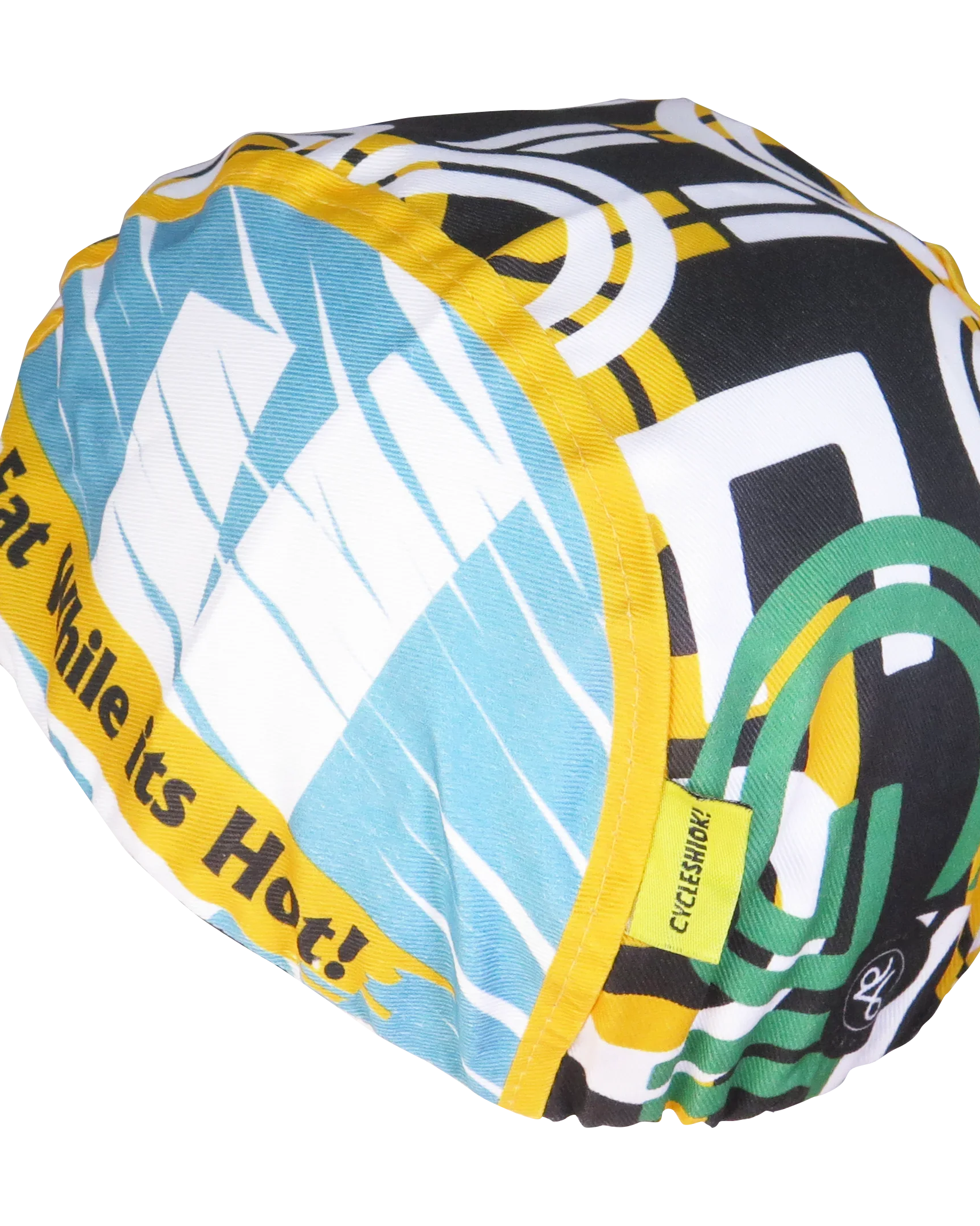 A DESIGN BY TAKACHYA | Cycling Cap - I Am Fast Food Rider (Color)