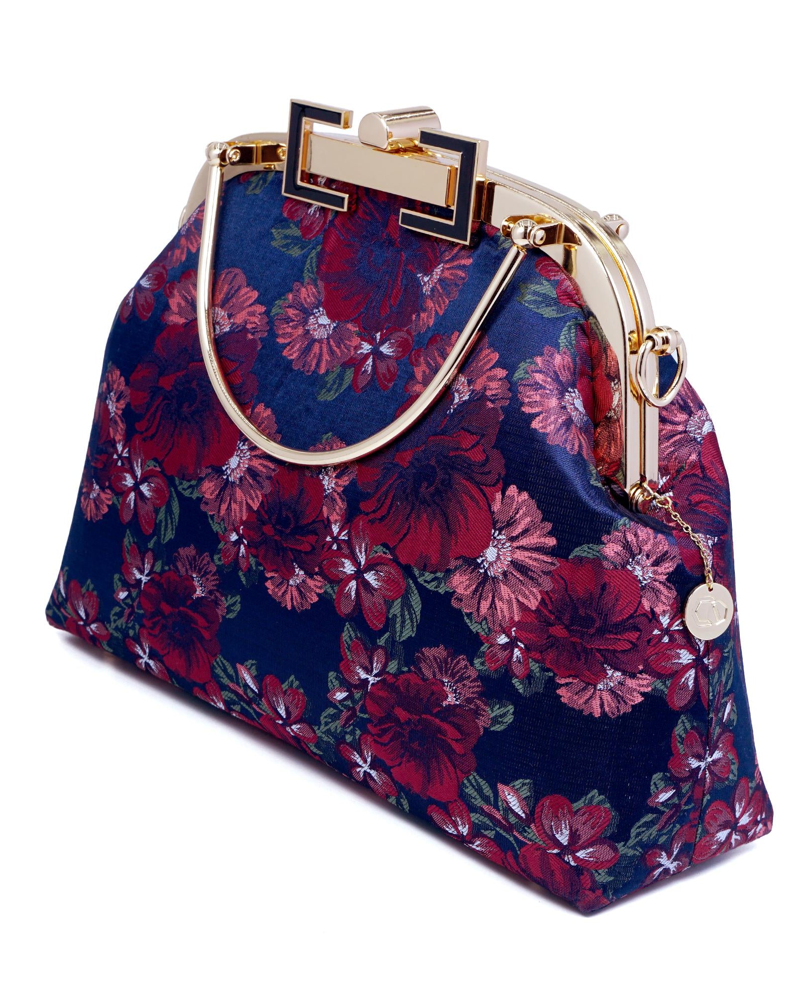 COCOONESE | Clasp Crossbody Bag - Night Carnation