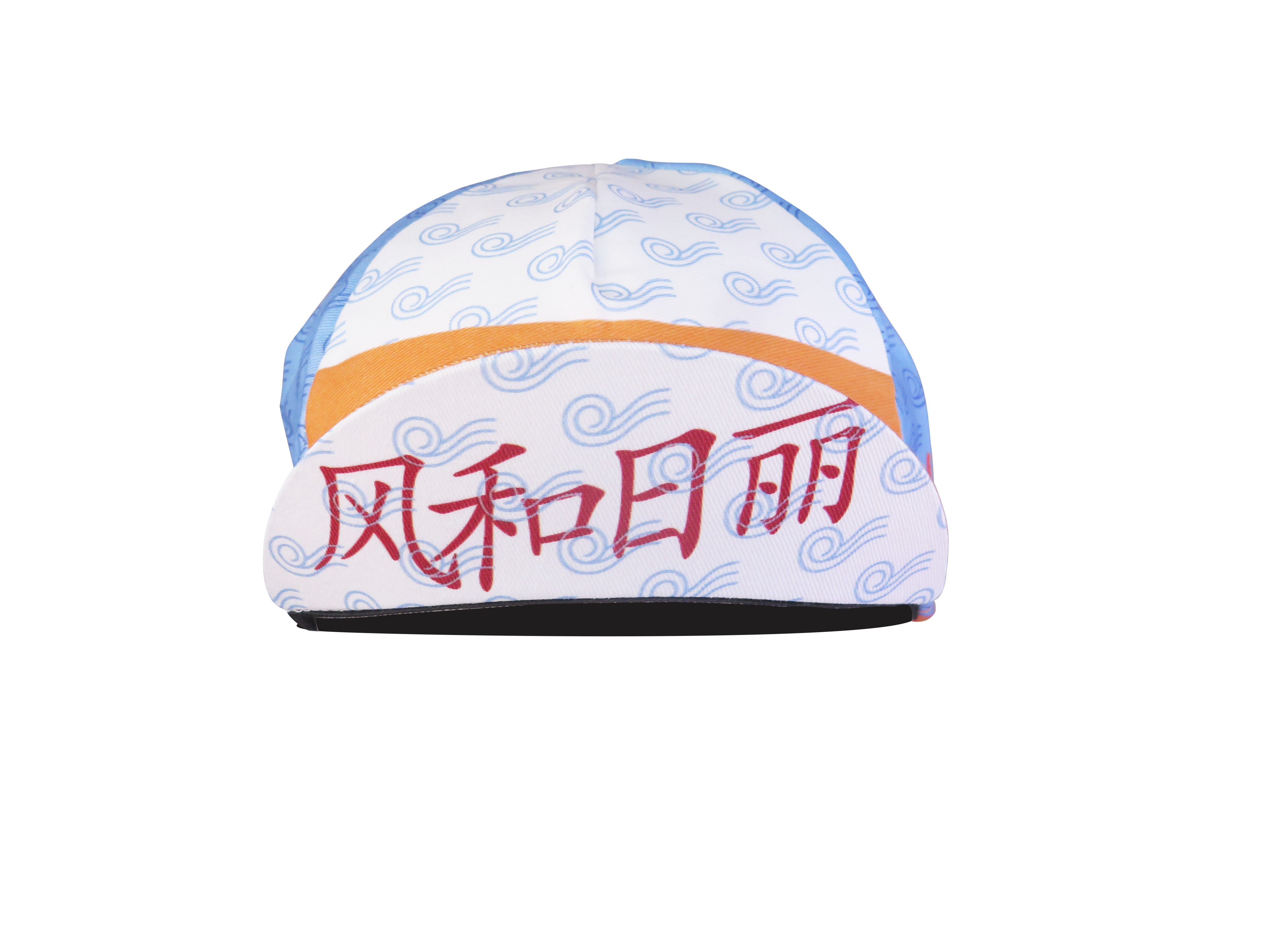 A DESIGN BY TAKACHYA | Cycling Cap - Chinese Idioms Nice Sun and Wind