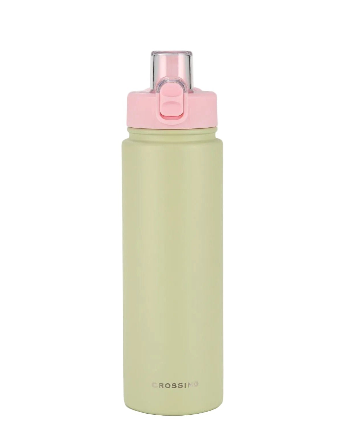 CROSSING | 720ml Urban Ceramic S/S Insulated Straw Sipper Cap Sports Bottle With Handle
