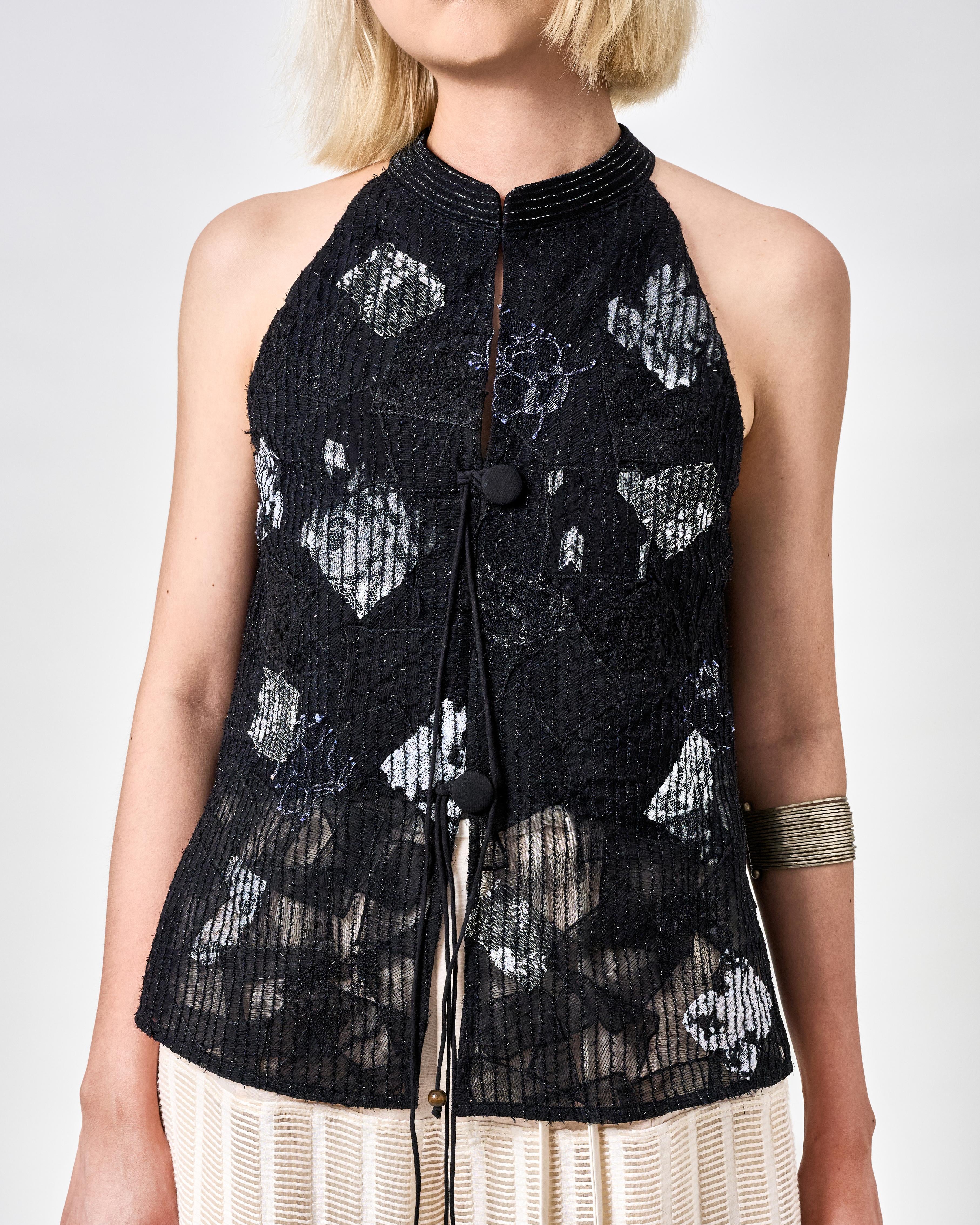 KHAAR | Handloom Halter Top