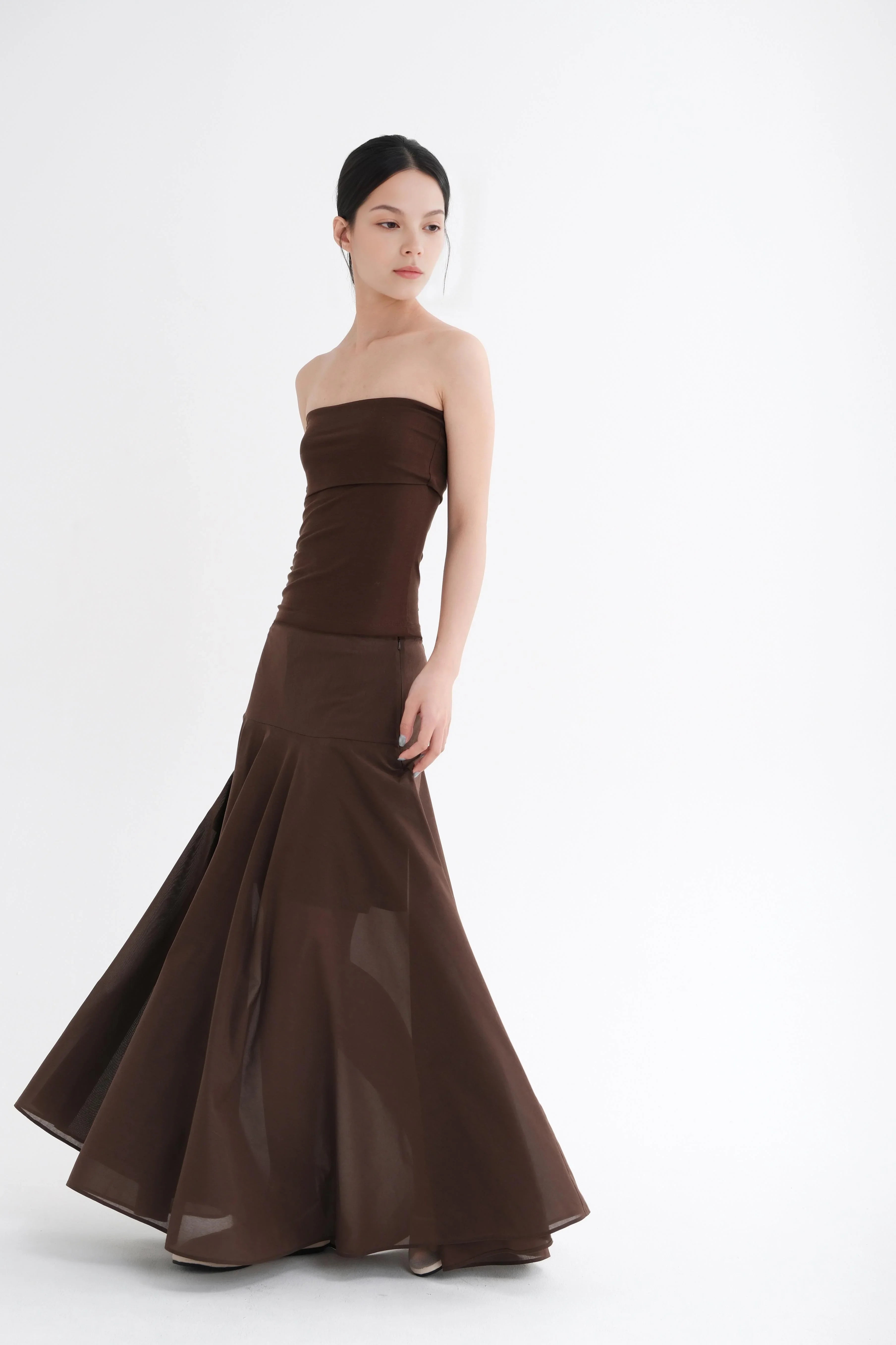 LAYERPLAN | Fiora Flare Maxi Skirt