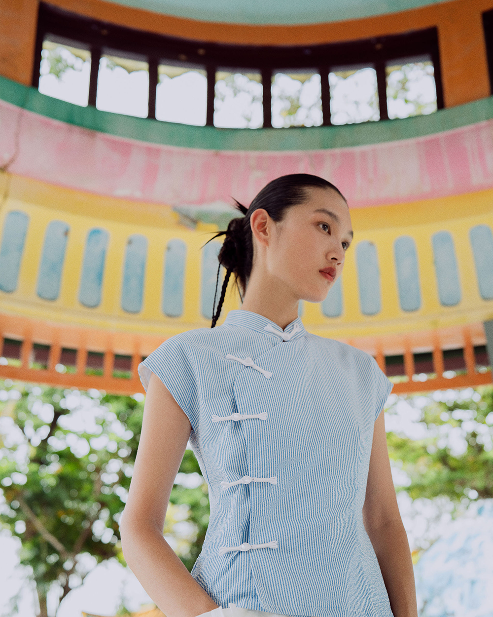 SABRINAGOH | Alanda Cheongsam Top