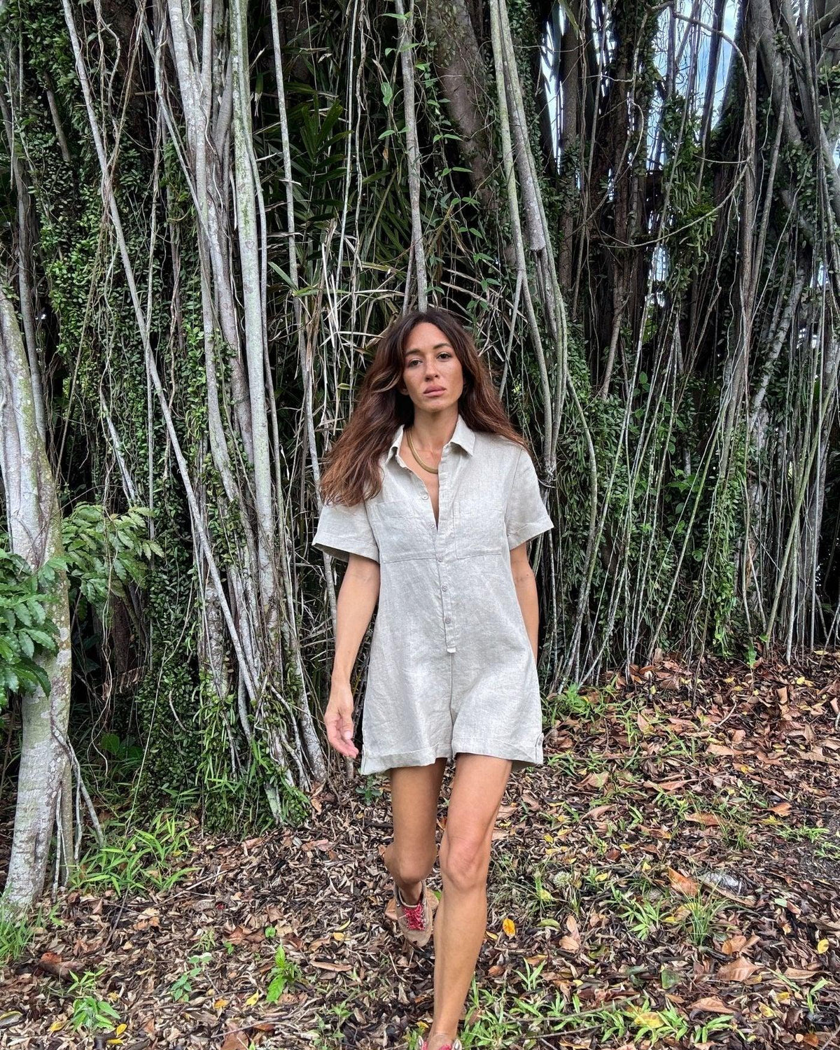 EDITION LIMITEE SINGAPORE | Playsuit Sahara | Natural