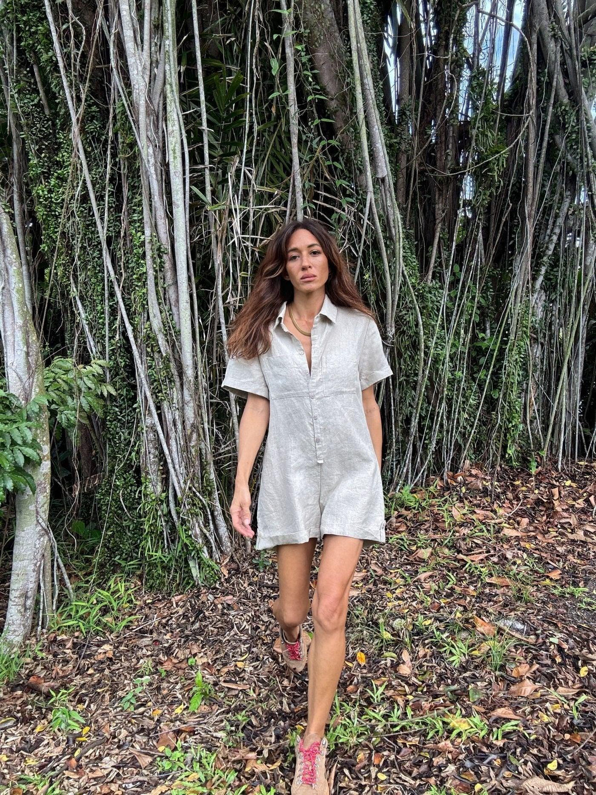 EDITION LIMITEE SINGAPORE | Playsuit Sahara | Natural