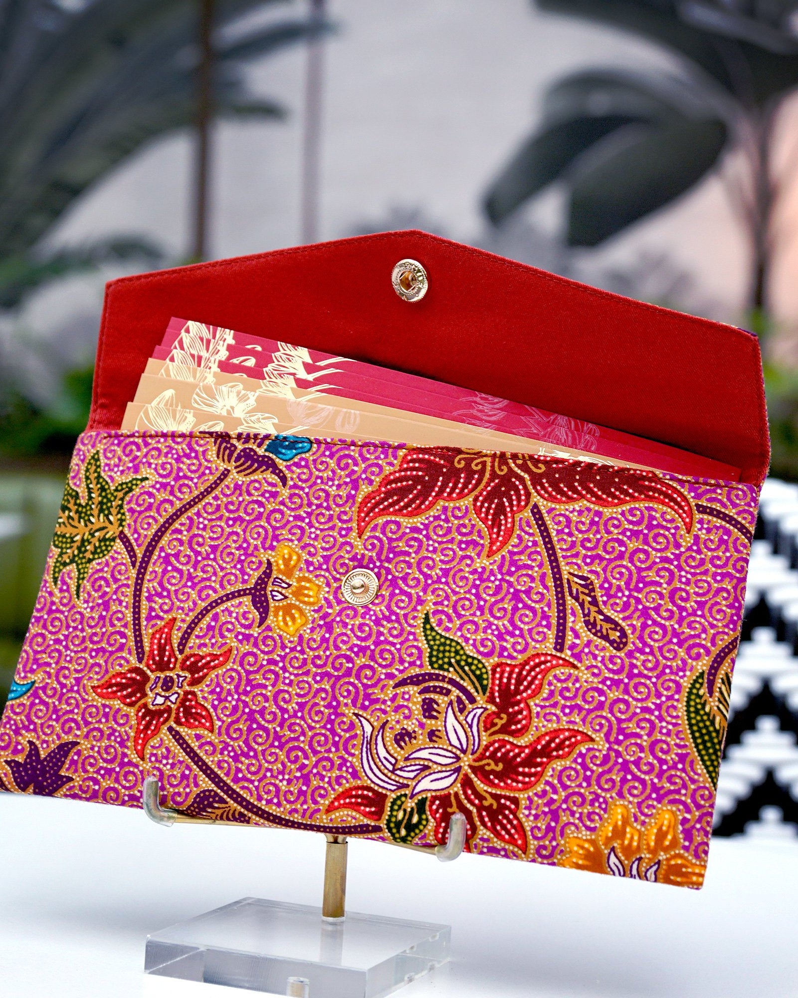 COCOONESE | Red Packet Organizer - Tropical Midnight (PK)