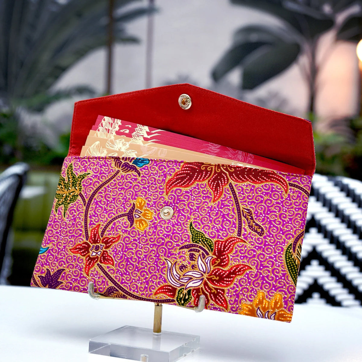 COCOONESE | Red Packet Organizer - Tropical Midnight (PK)