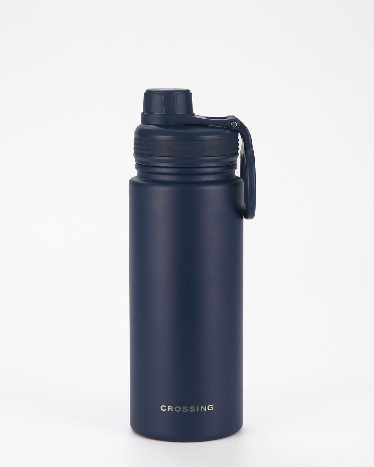 CROSSING | 600ml Urban Ceramic S/S Insulated Screw Cap Sports Bottle With Handle